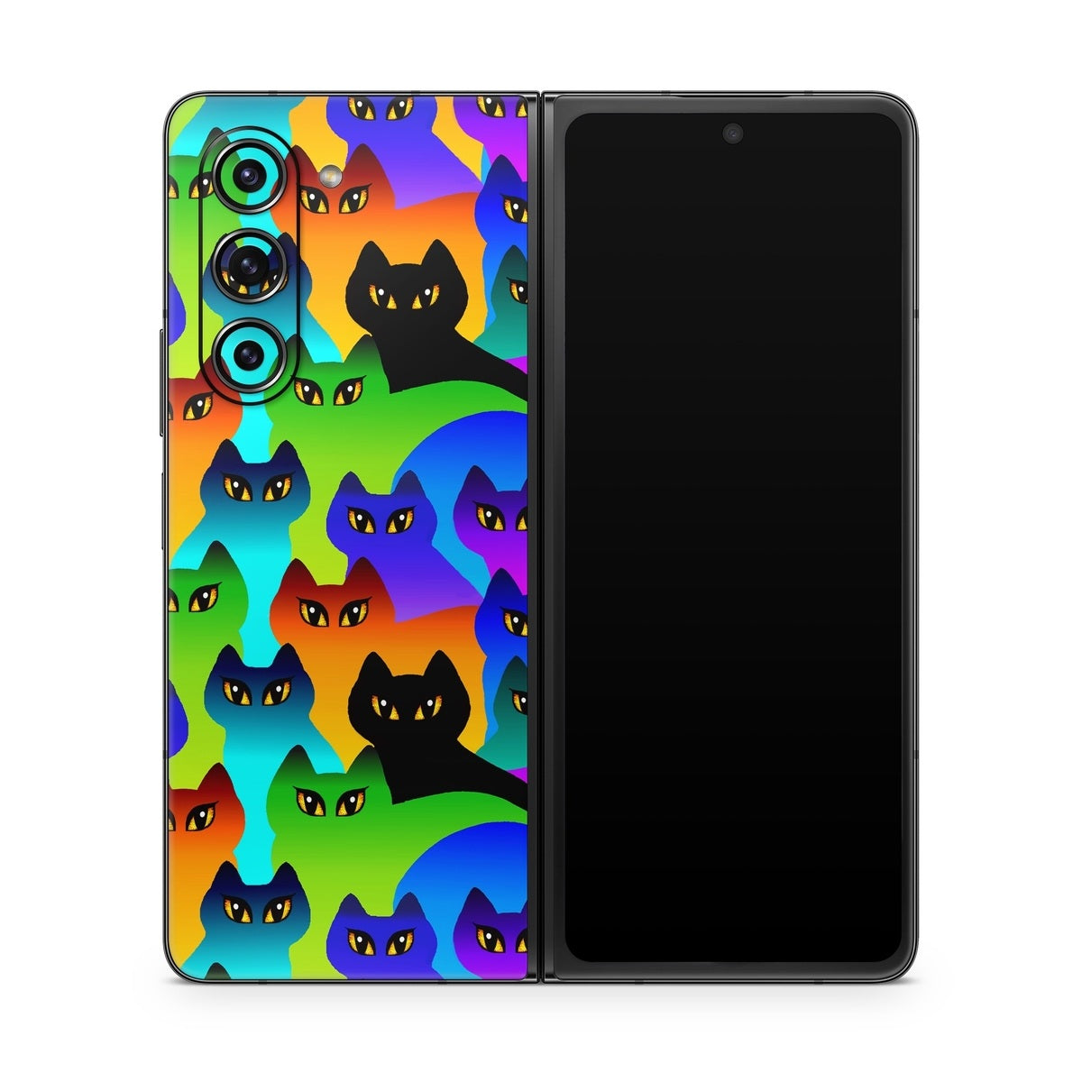 Rainbow Cats - Samsung Galaxy Z Fold5 Skin