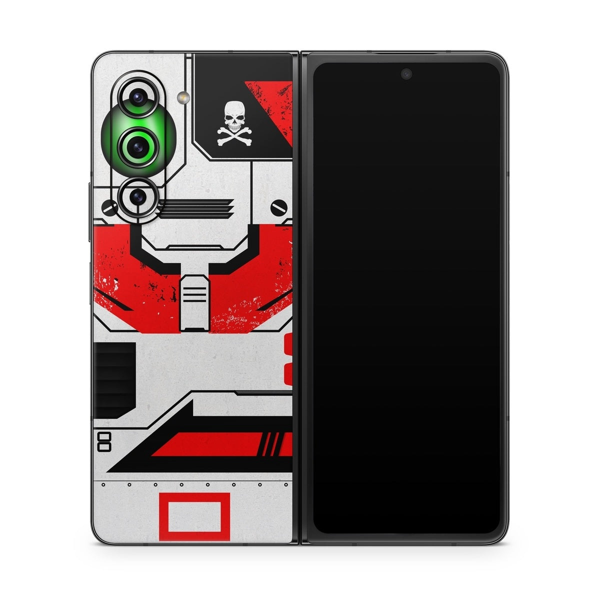 Red Valkyrie - Samsung Galaxy Z Fold5 Skin