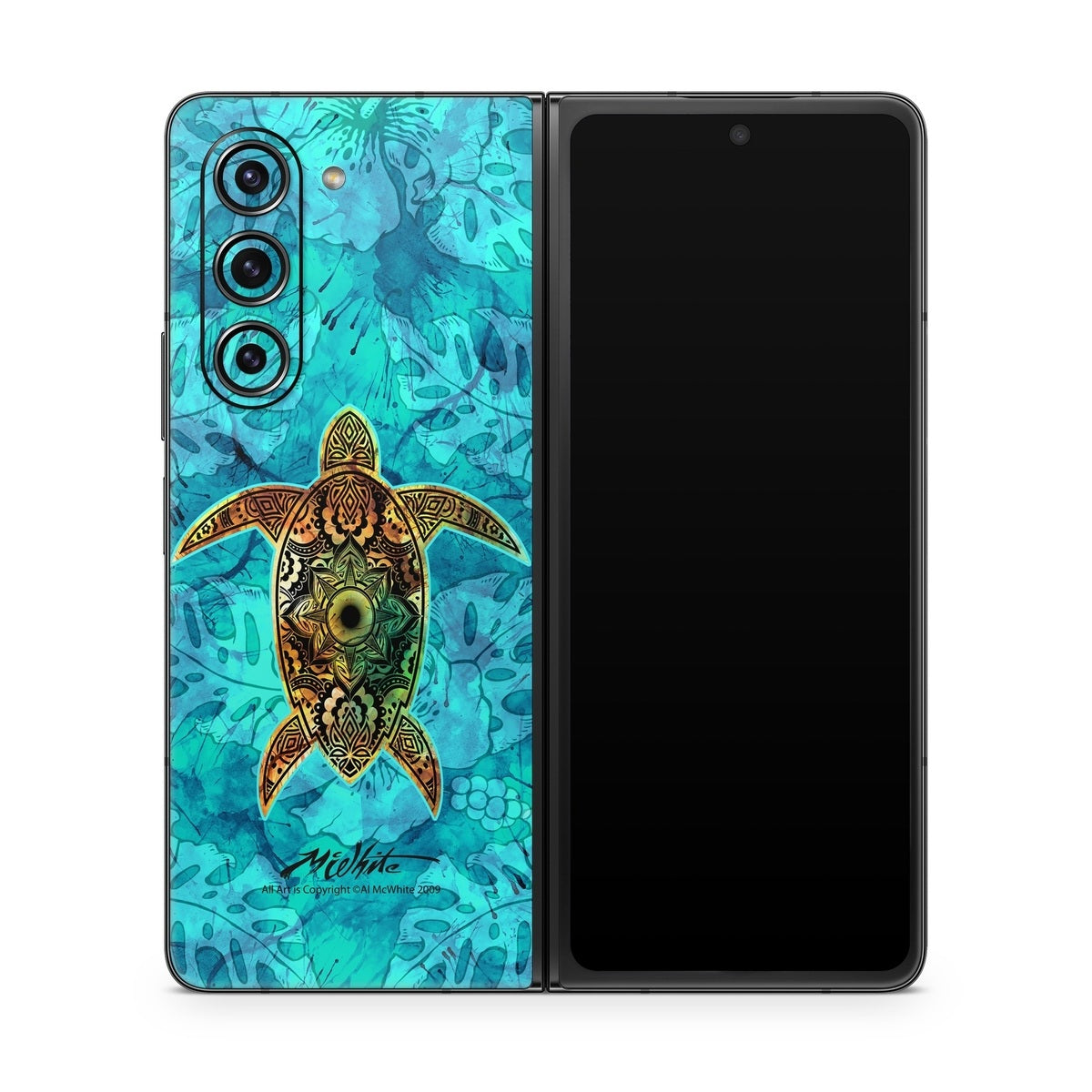 Sacred Honu - Samsung Galaxy Z Fold5 Skin