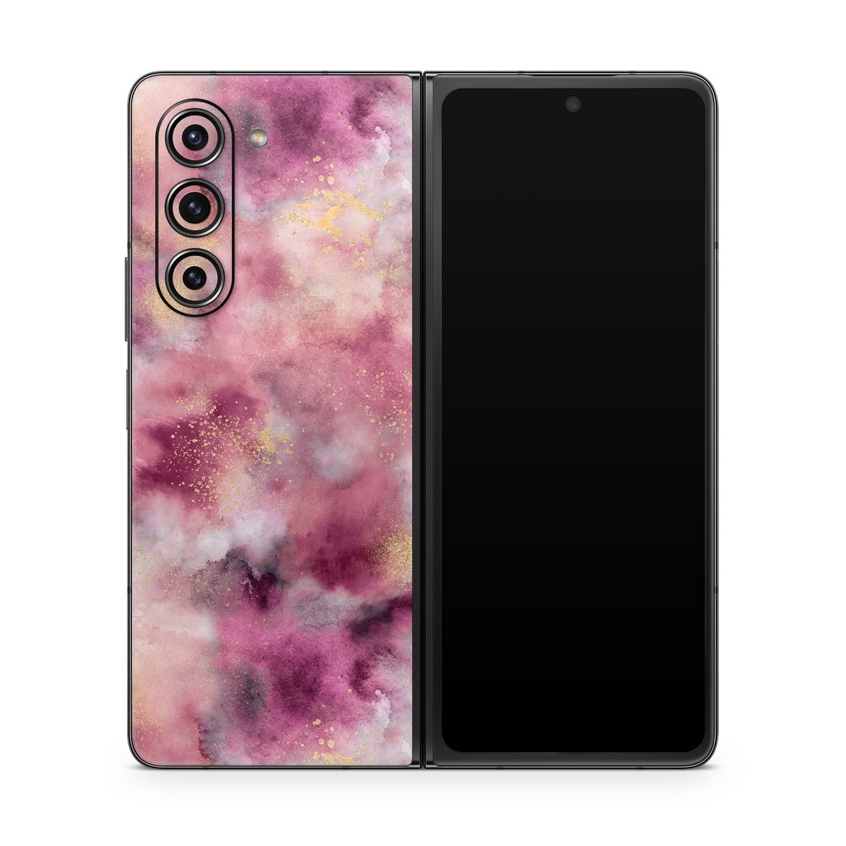 Smoky Marble Watercolor - Samsung Galaxy Z Fold5 Skin