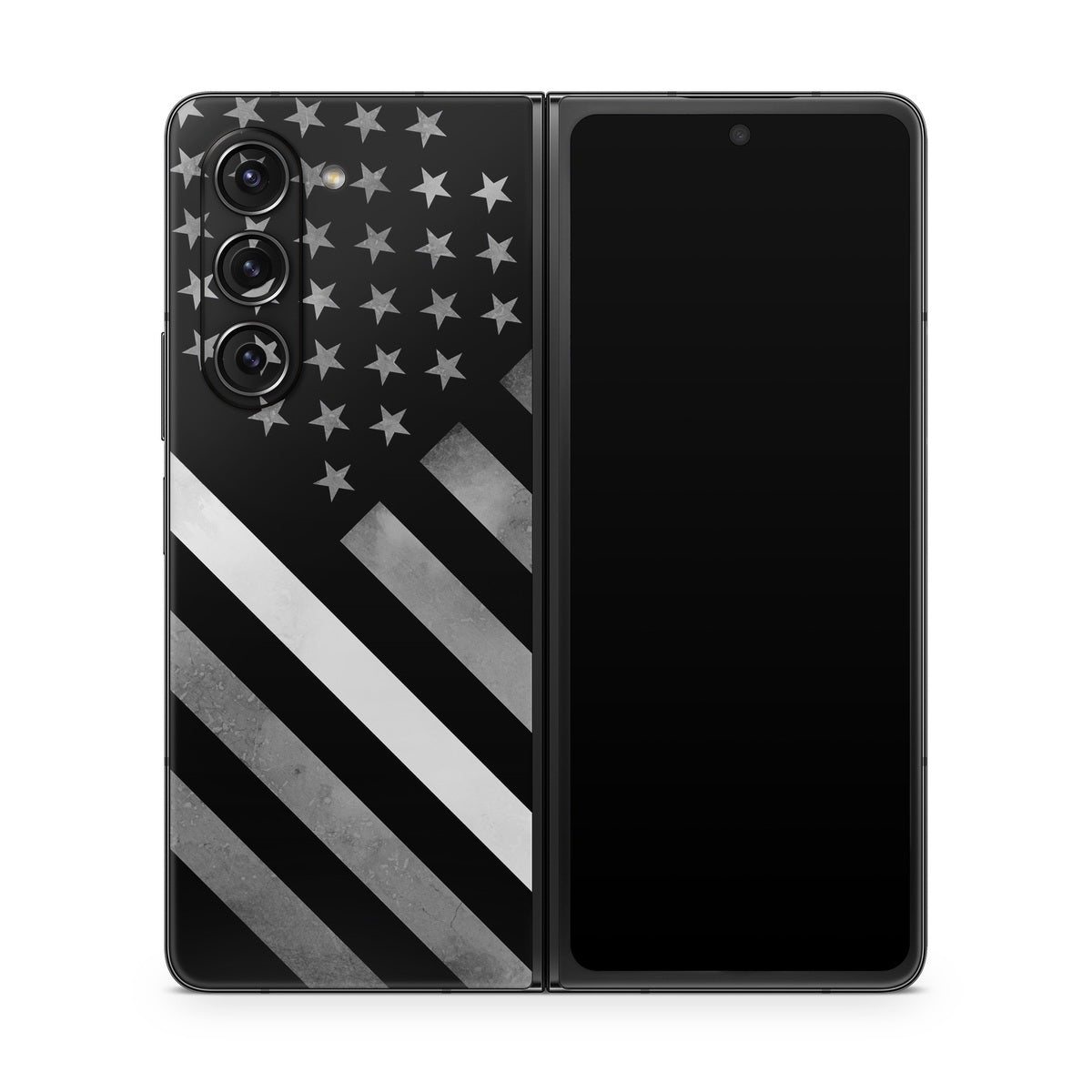 Thin White Line Hero - Samsung Galaxy Z Fold5 Skin