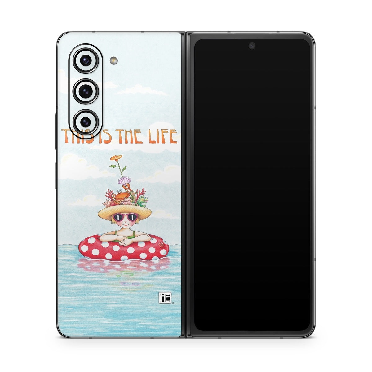 This Is The Life - Samsung Galaxy Z Fold5 Skin