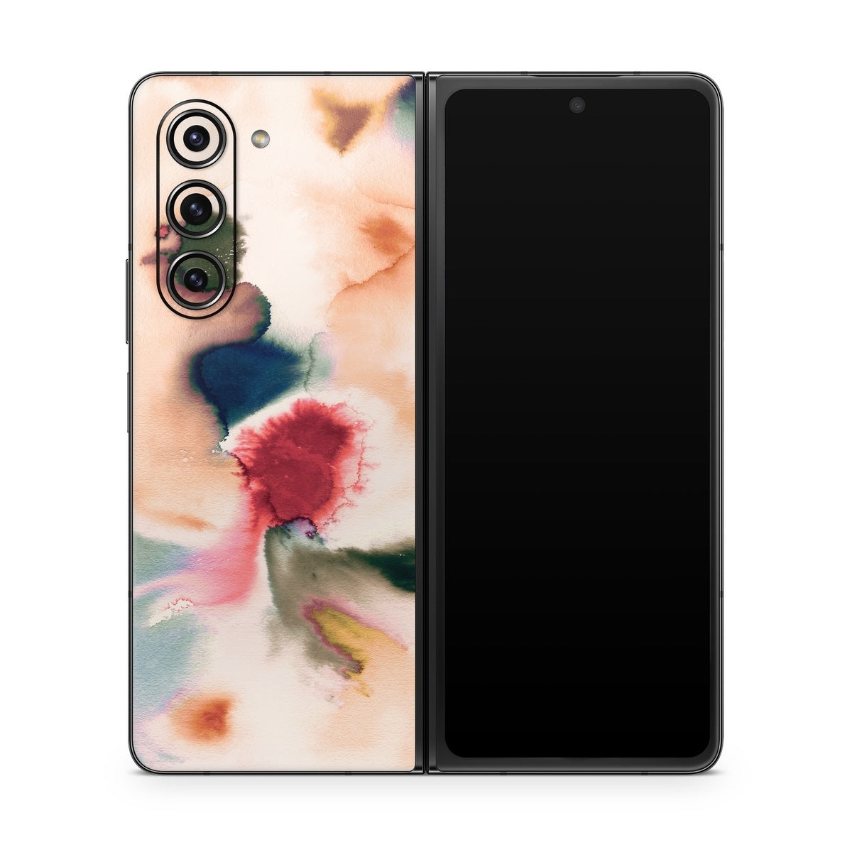 Abstract Watercolor Mineral - Samsung Galaxy Z Fold5 Skin