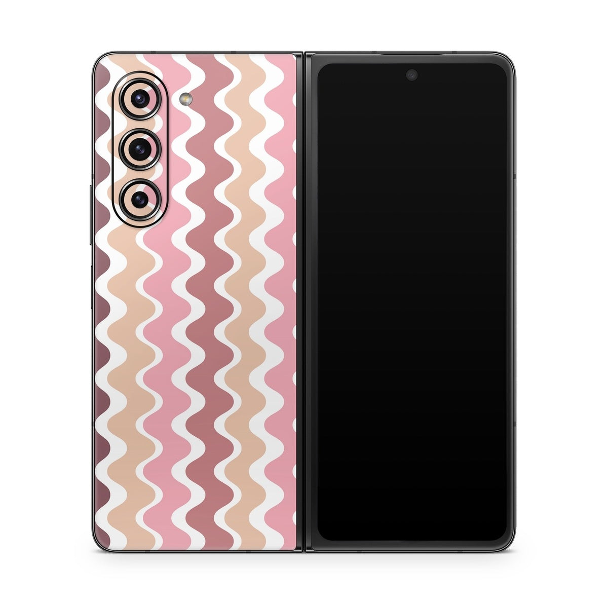 Pink Waves - Samsung Galaxy Z Fold5 Skin