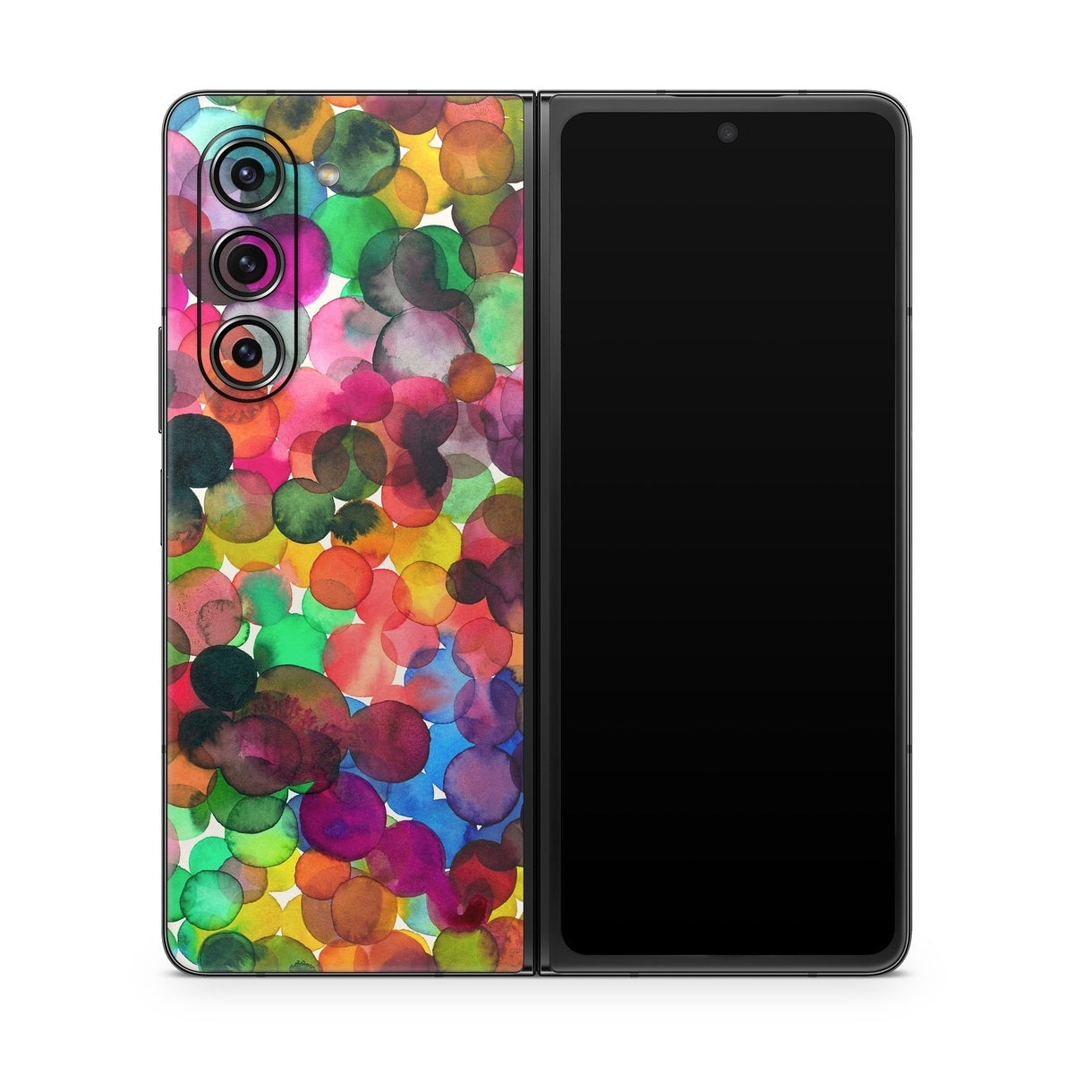 Watercolor Drops - Samsung Galaxy Z Fold5 Skin