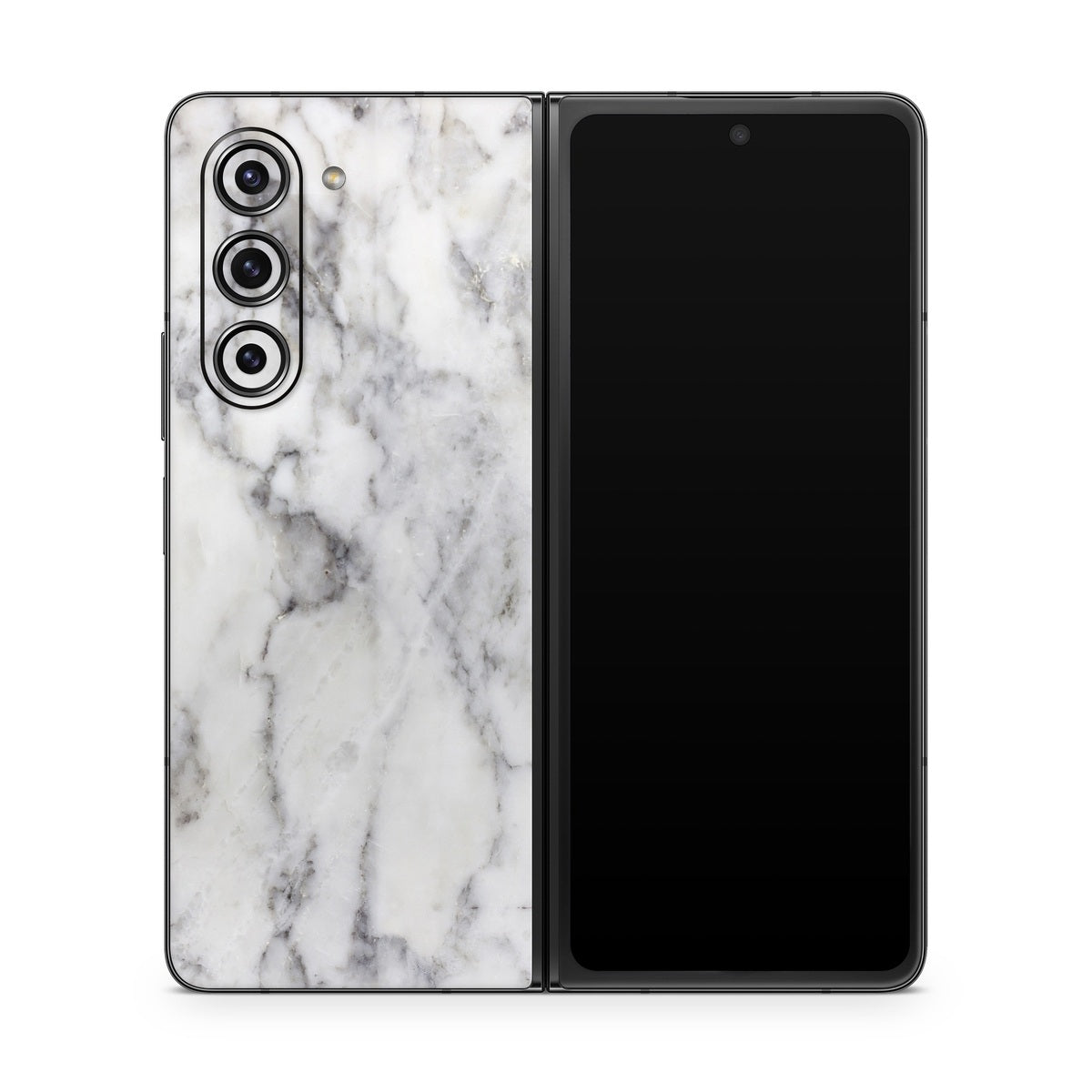 White Marble - Samsung Galaxy Z Fold5 Skin