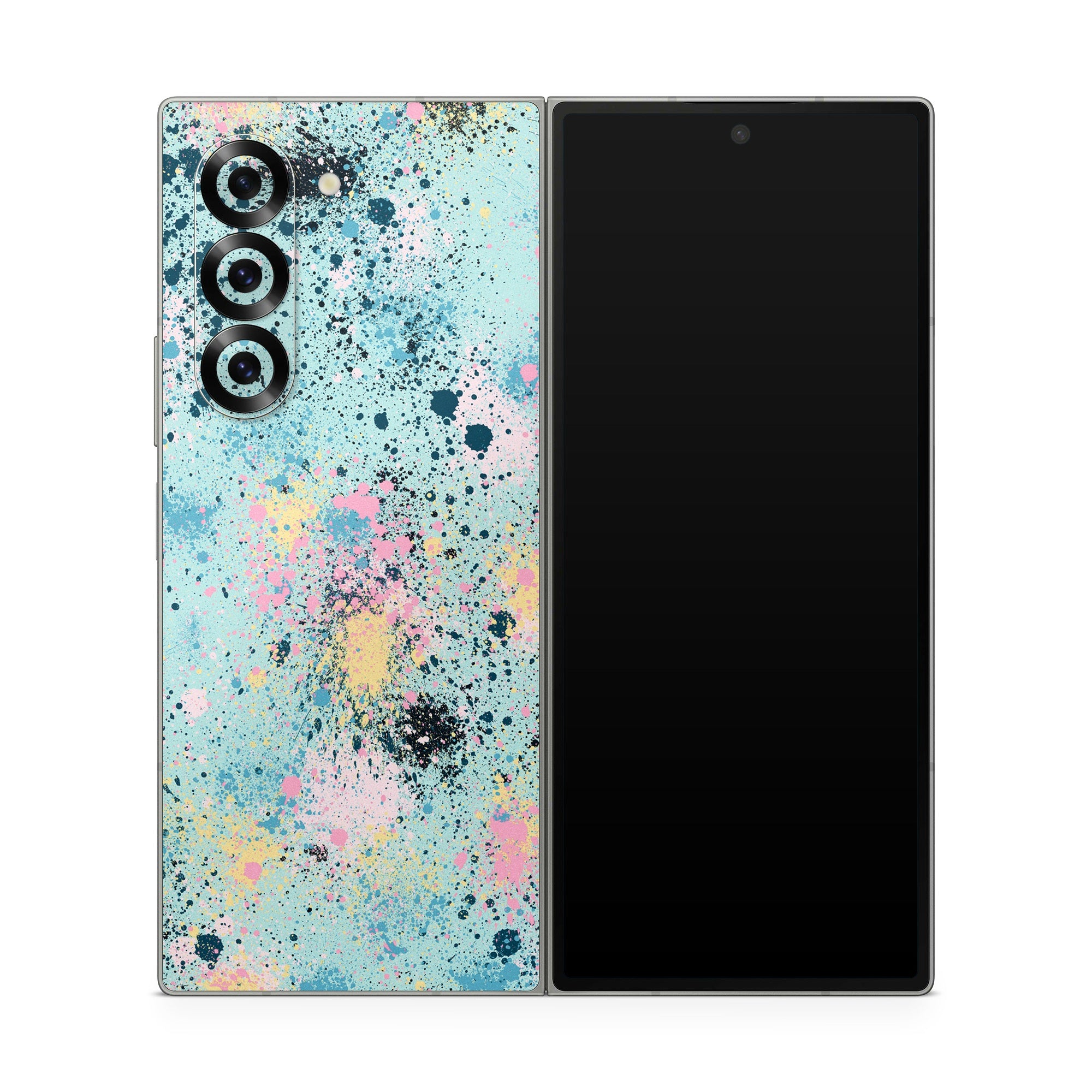 Abstract Ink Splatter - Samsung Galaxy Z Fold6 Skin