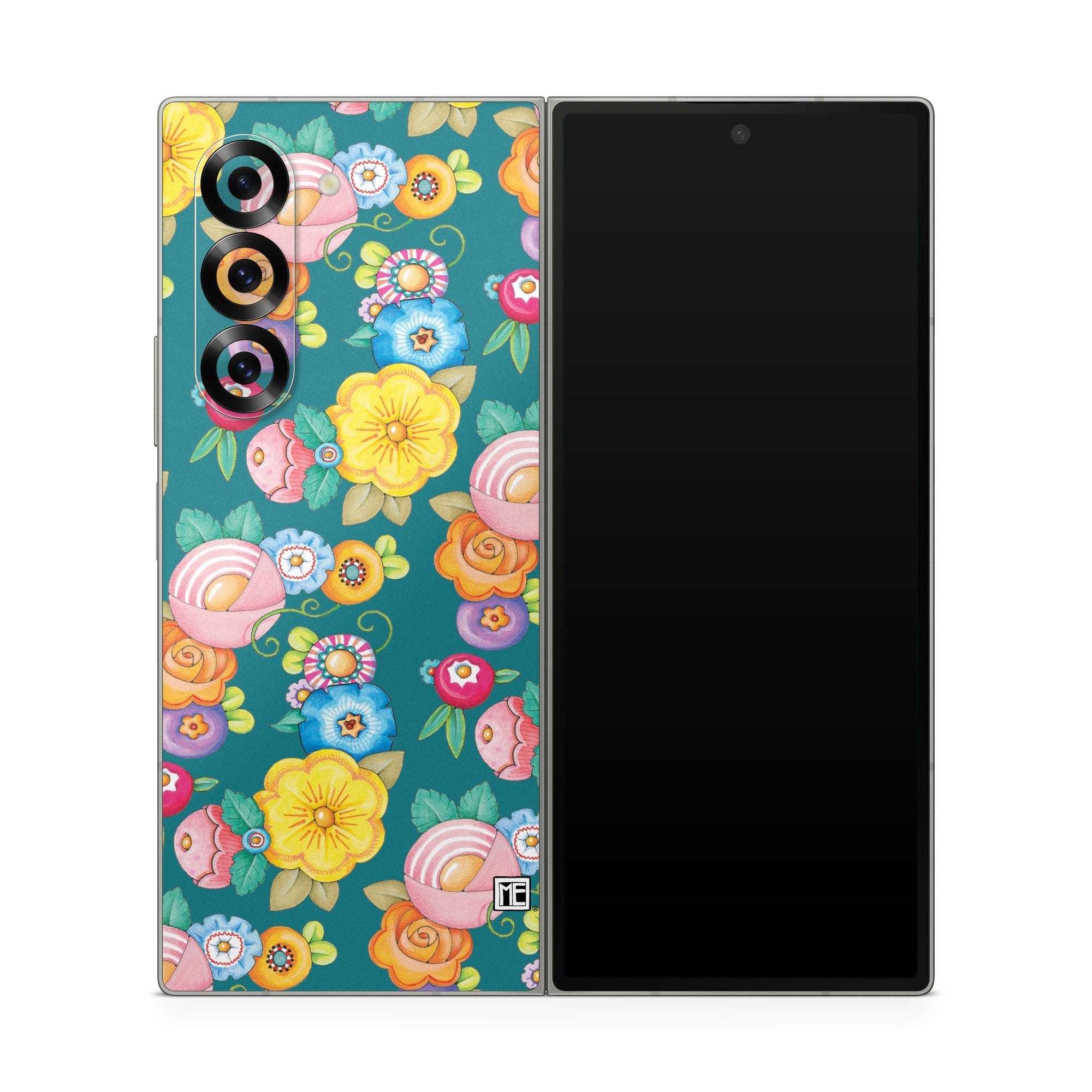 Act Right Flowers - Samsung Galaxy Z Fold6 Skin