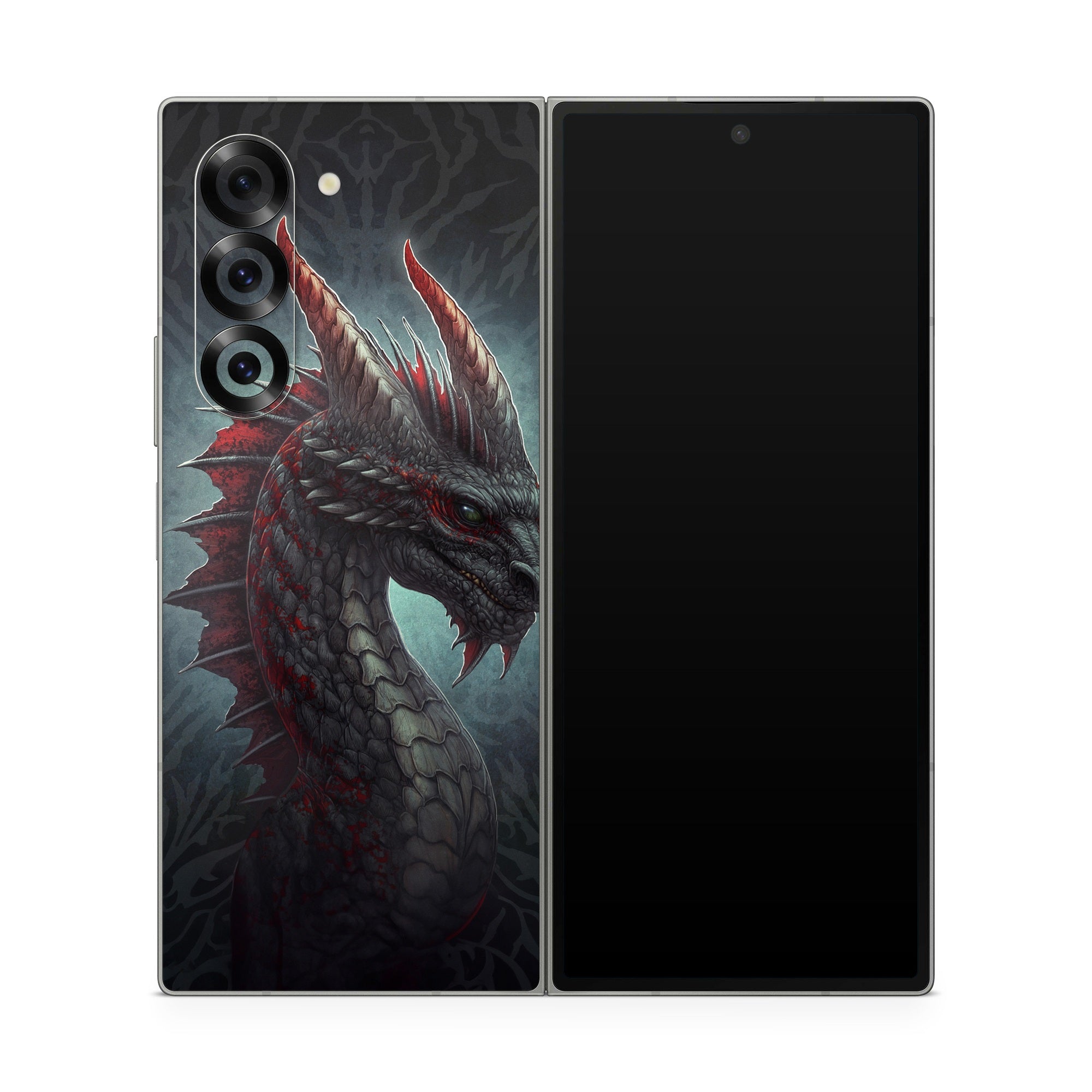 Black Dragon - Samsung Galaxy Z Fold6 Skin