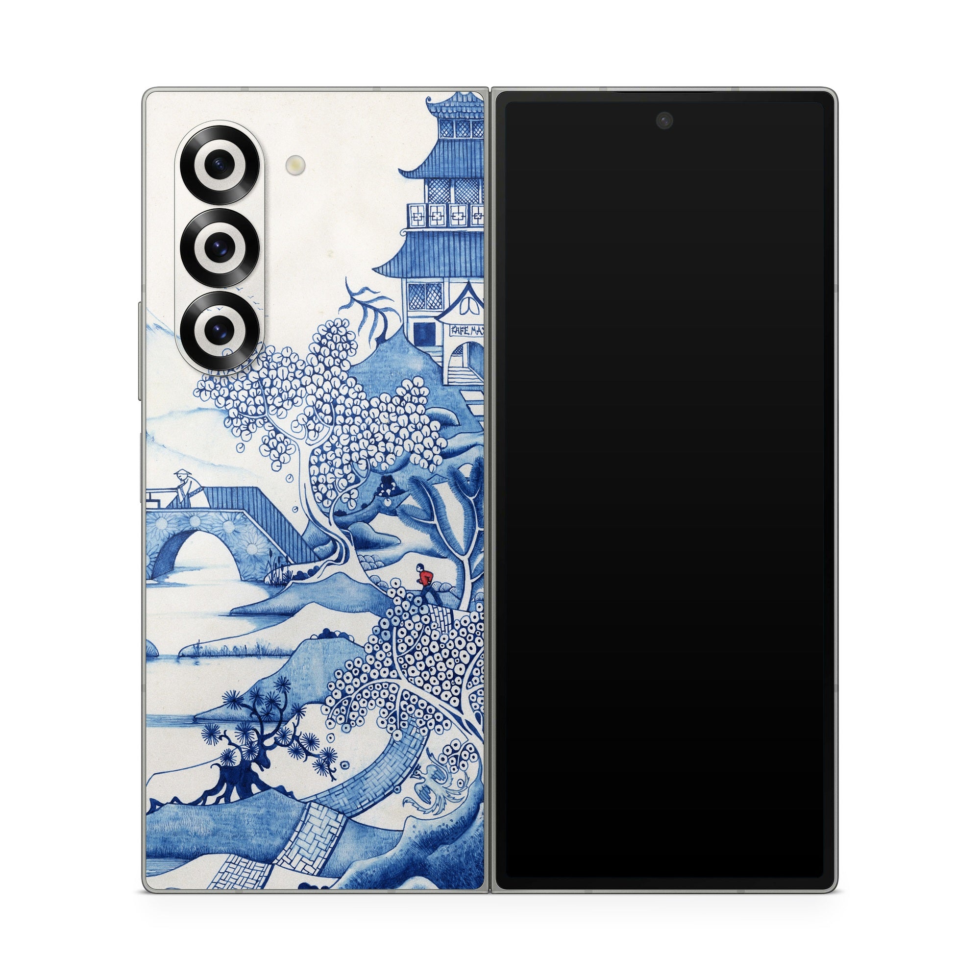 Blue Willow - Samsung Galaxy Z Fold6 Skin