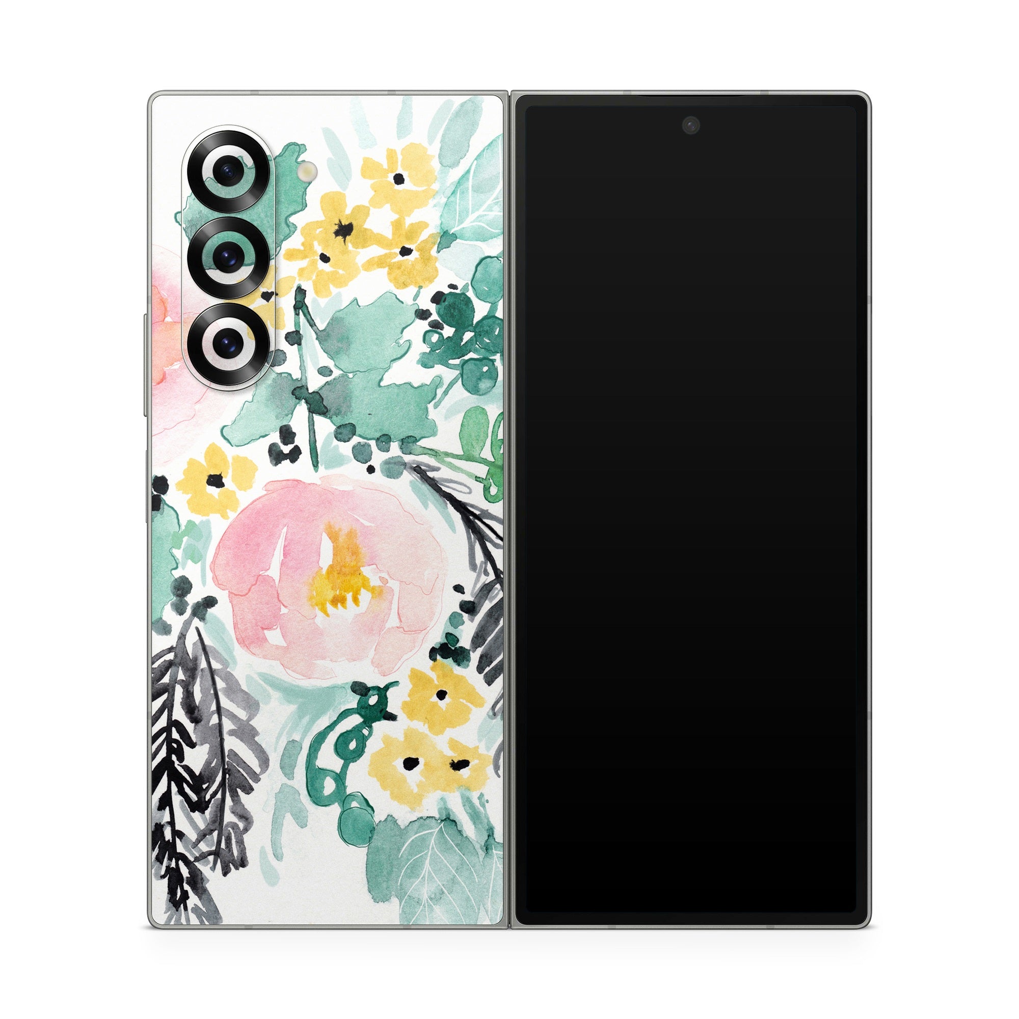 Blushed Flowers - Samsung Galaxy Z Fold6 Skin