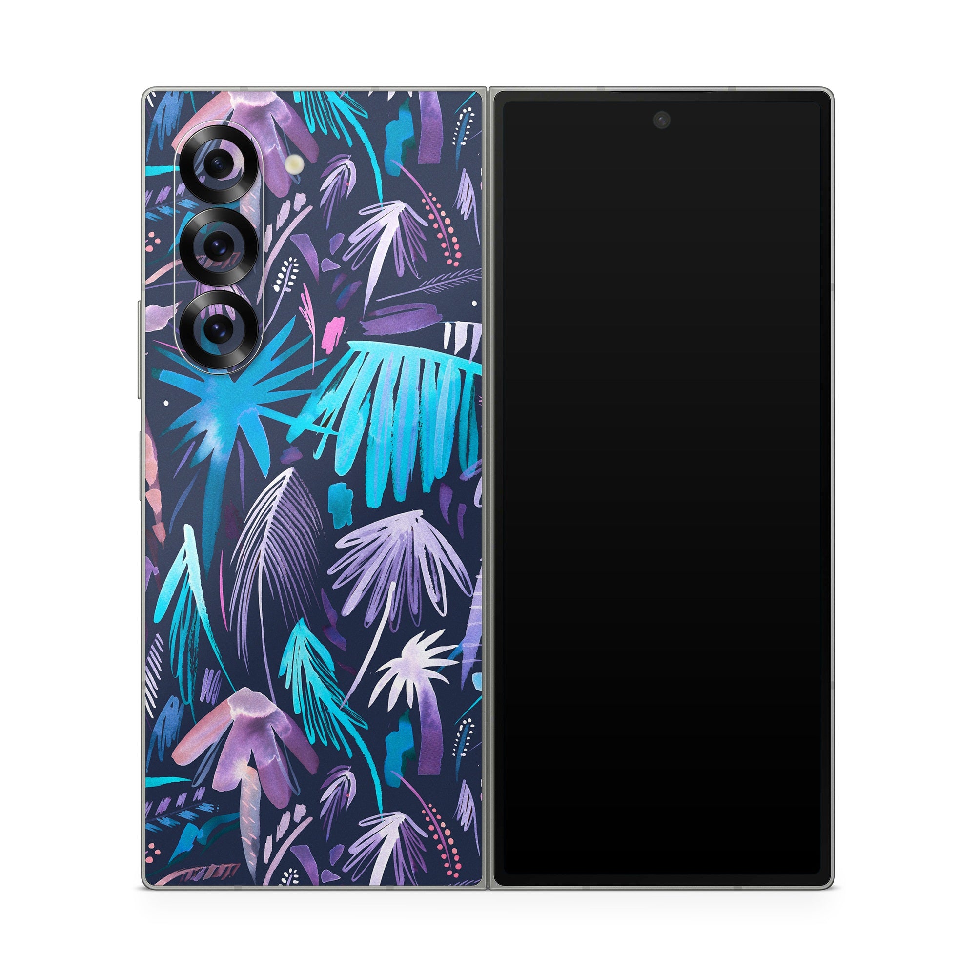 Brushstroke Palms - Samsung Galaxy Z Fold6 Skin