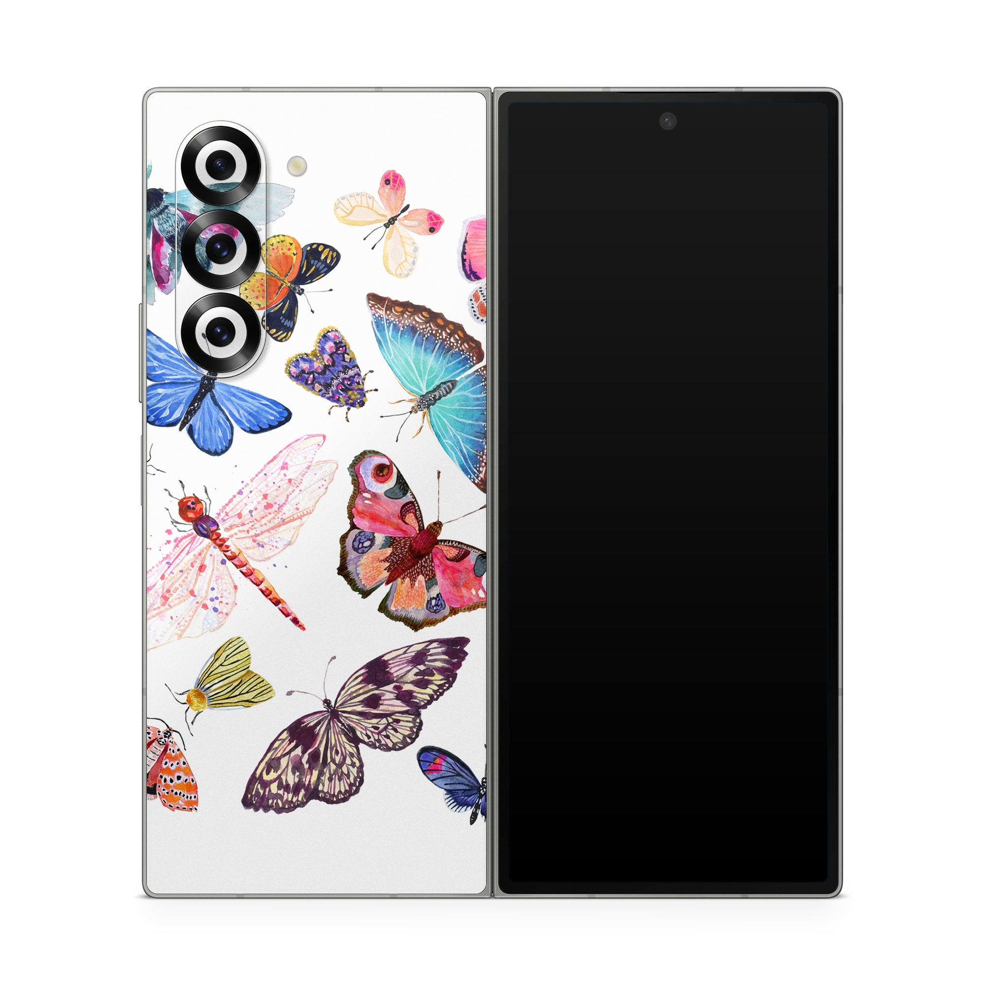 Butterfly Scatter - Samsung Galaxy Z Fold6 Skin