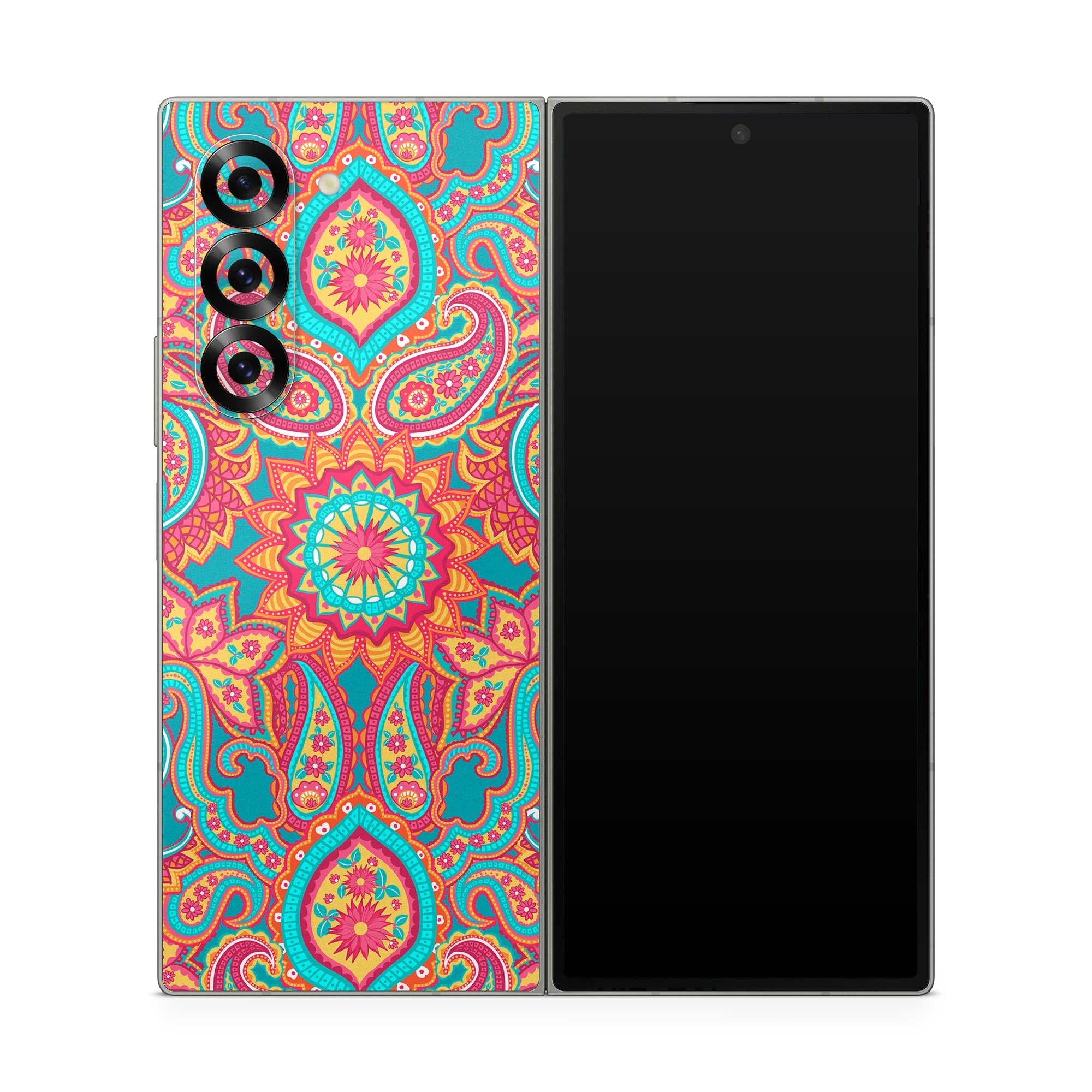 Carnival Paisley - Samsung Galaxy Z Fold6 Skin