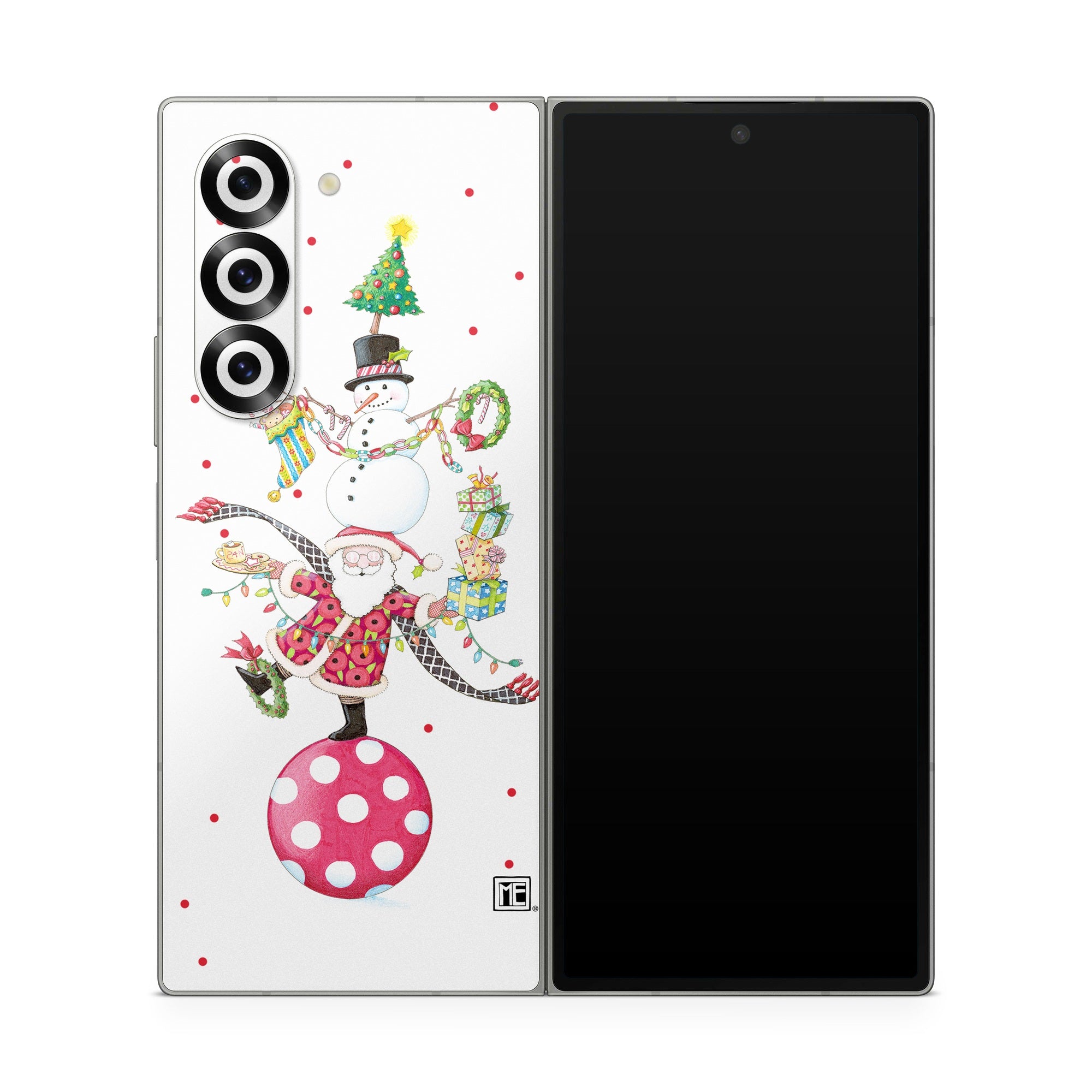 Christmas Circus - Samsung Galaxy Z Fold6 Skin