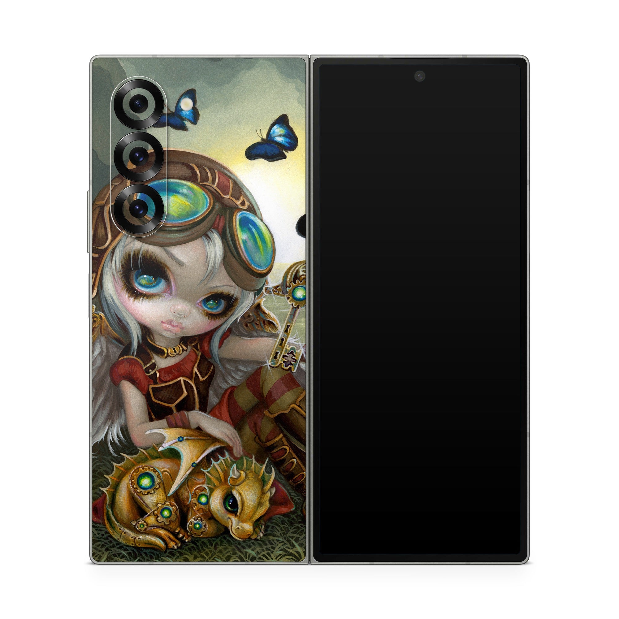 Clockwork Dragonling - Samsung Galaxy Z Fold6 Skin