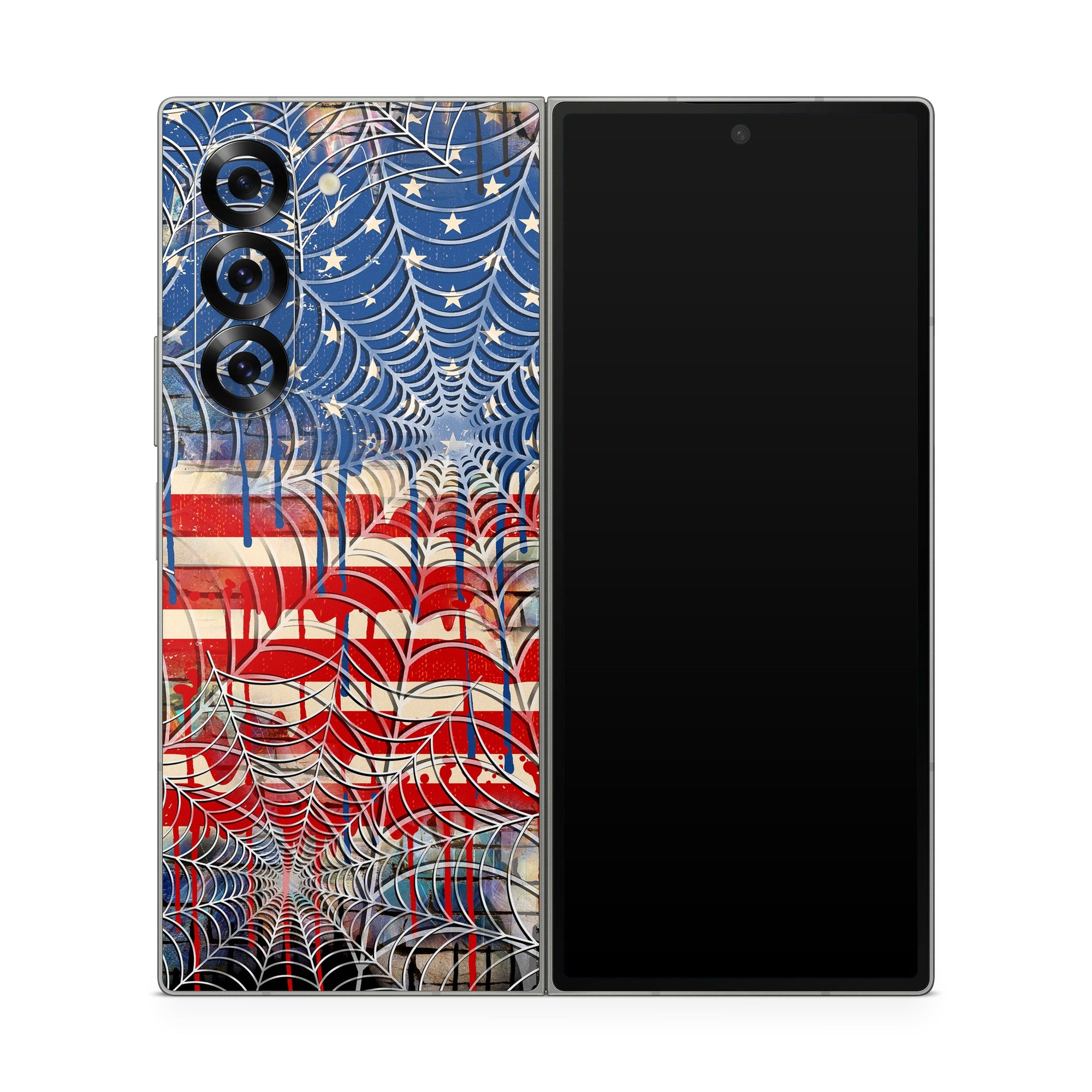 Cobweb Flag - Samsung Galaxy Z Fold6 Skin