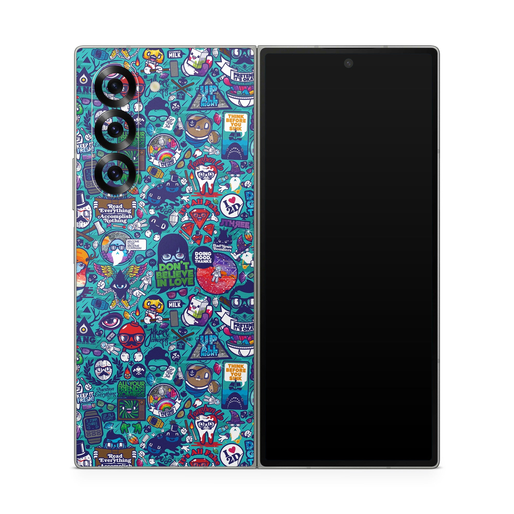 Cosmic Ray - Samsung Galaxy Z Fold6 Skin