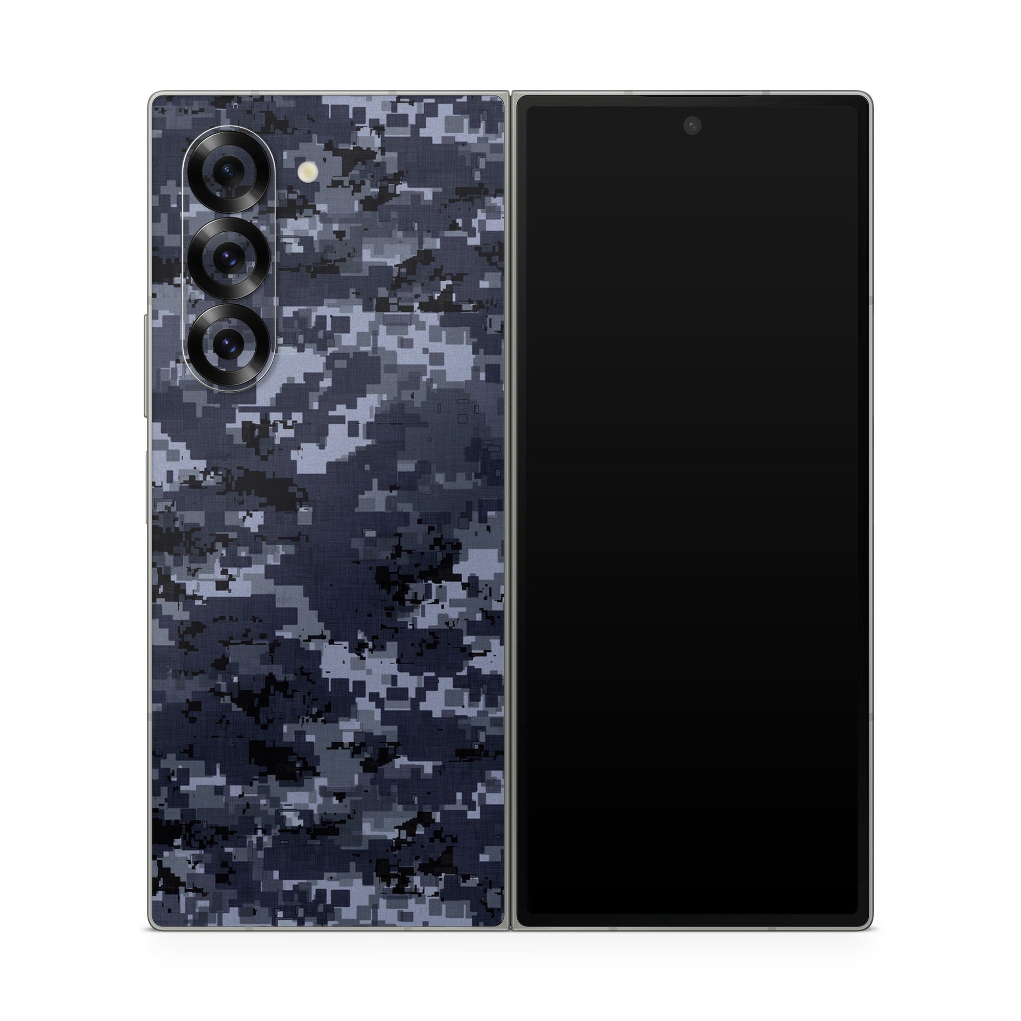 Digital Navy Camo - Samsung Galaxy Z Fold6 Skin