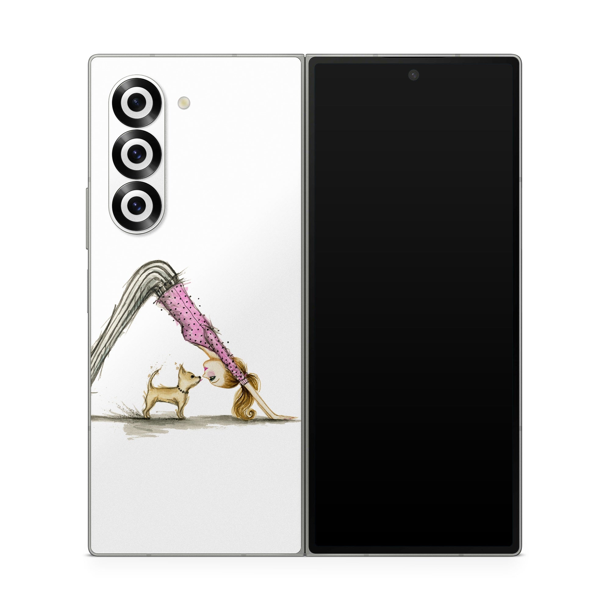 Downward Dog - Samsung Galaxy Z Fold6 Skin