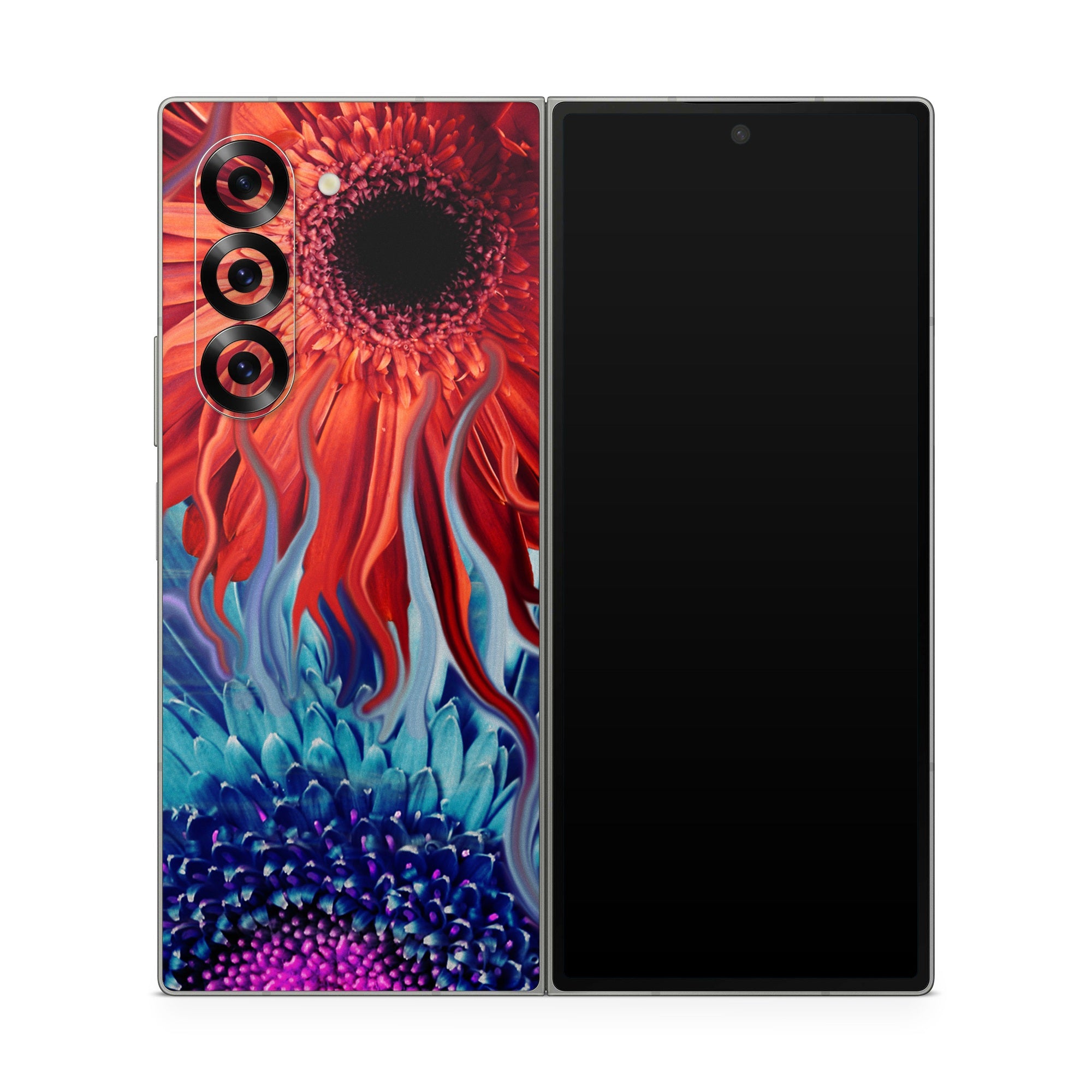 Deep Water Daisy Dance - Samsung Galaxy Z Fold6 Skin