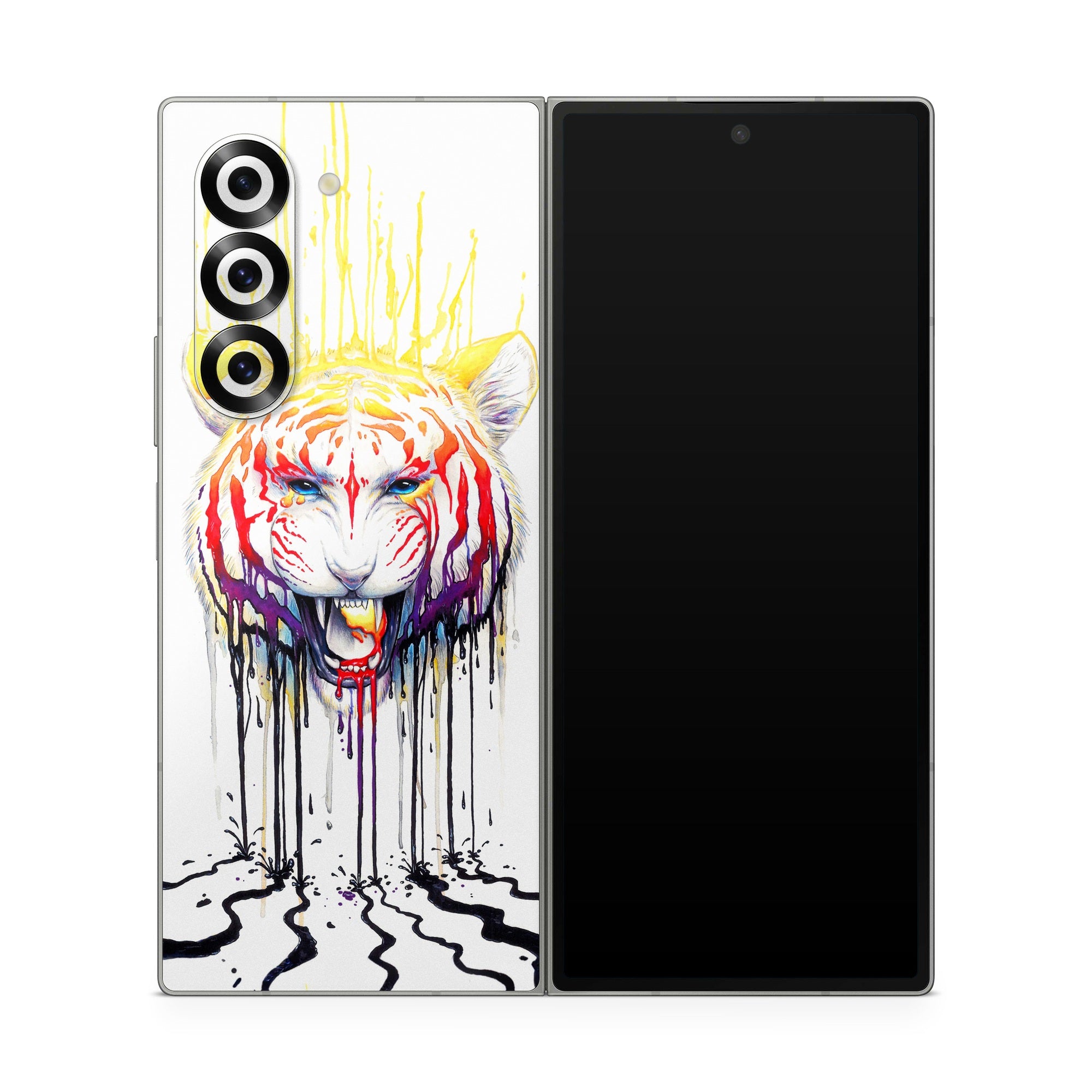 Fading Tiger - Samsung Galaxy Z Fold6 Skin