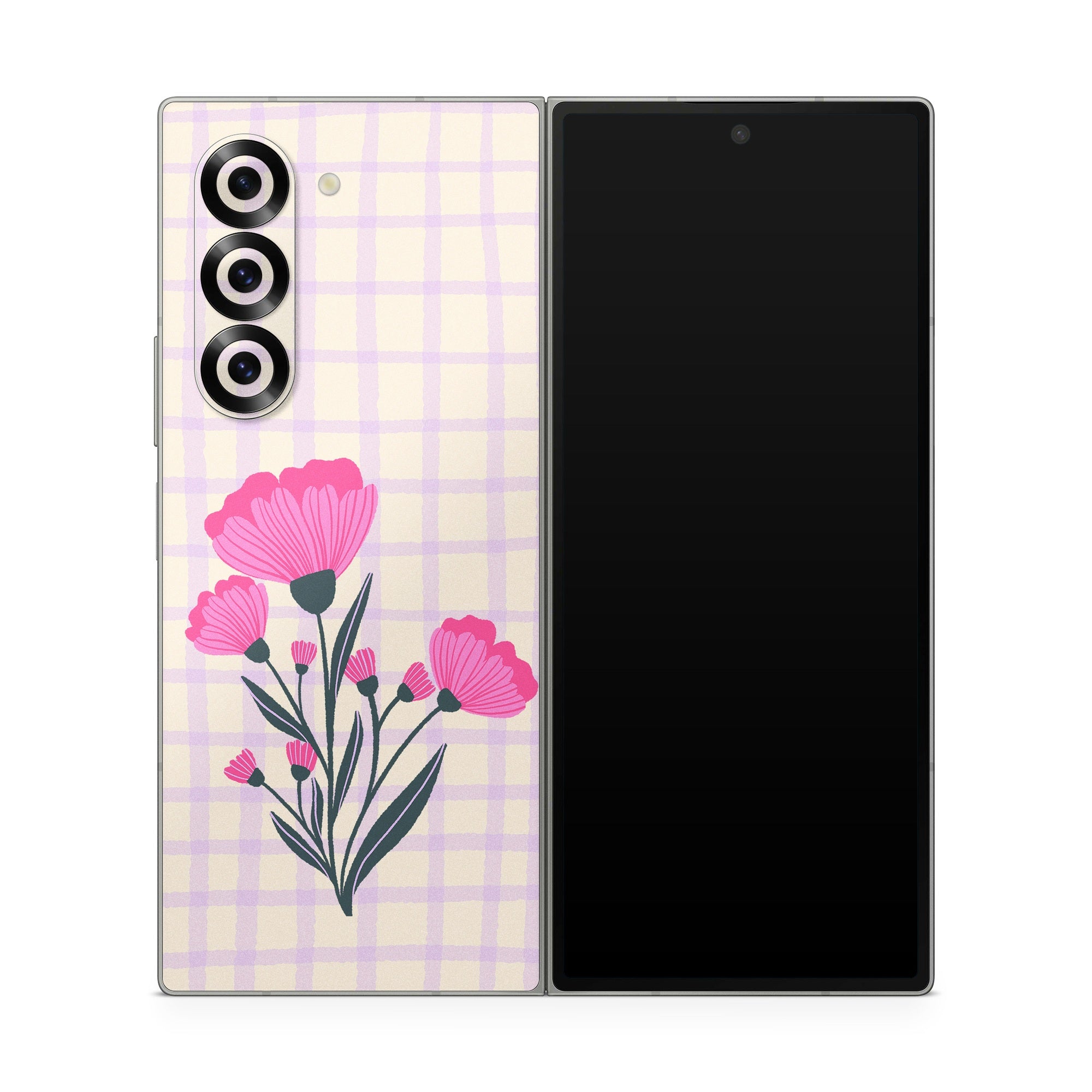 Floral Bouquet Grid - Samsung Galaxy Z Fold6 Skin