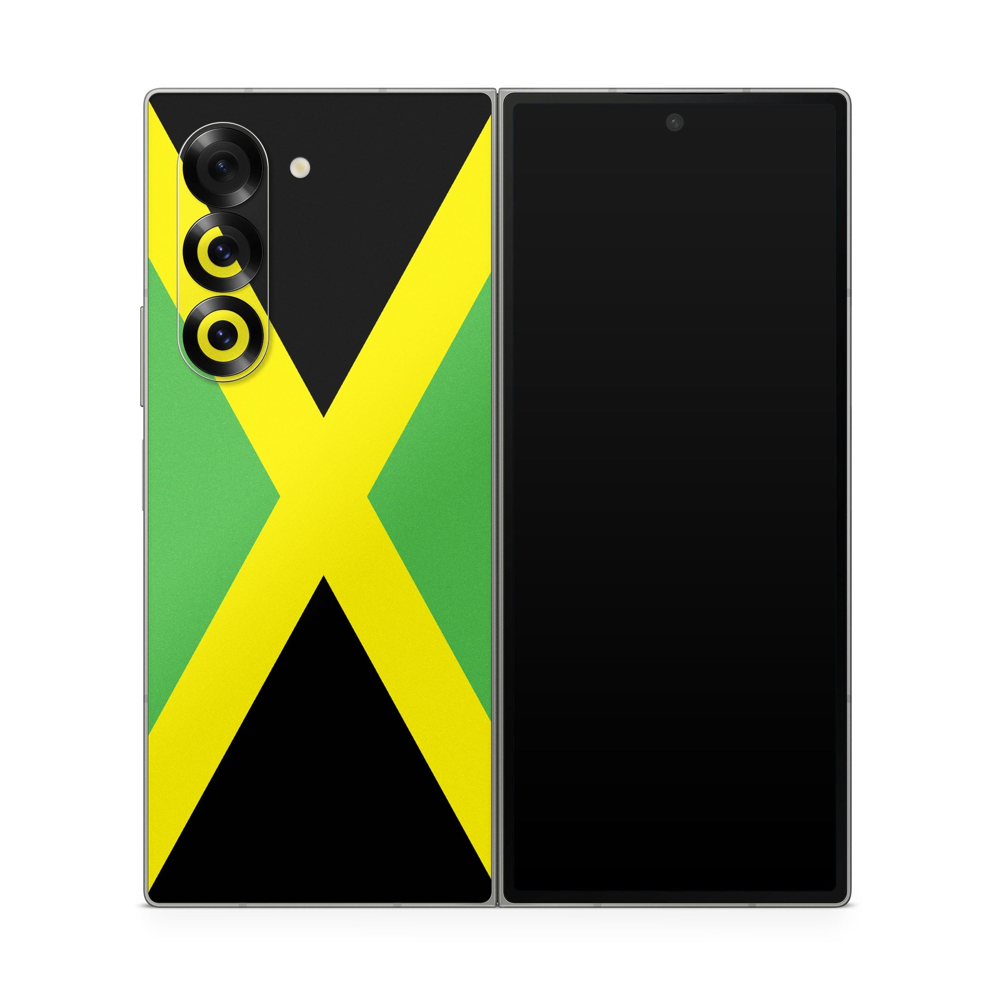 Jamaican Flag - Samsung Galaxy Z Fold6 Skin