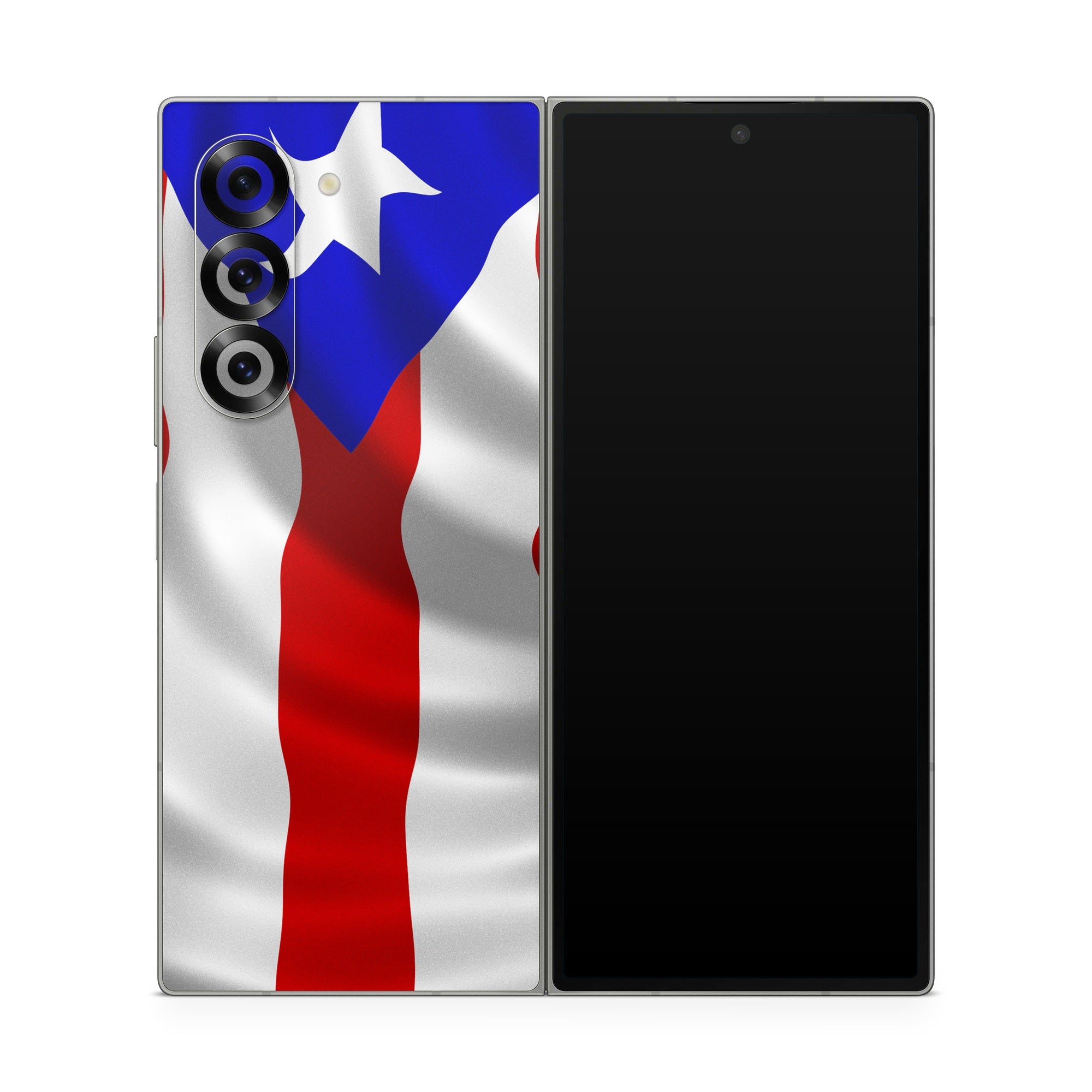 Puerto Rican Flag - Samsung Galaxy Z Fold6 Skin