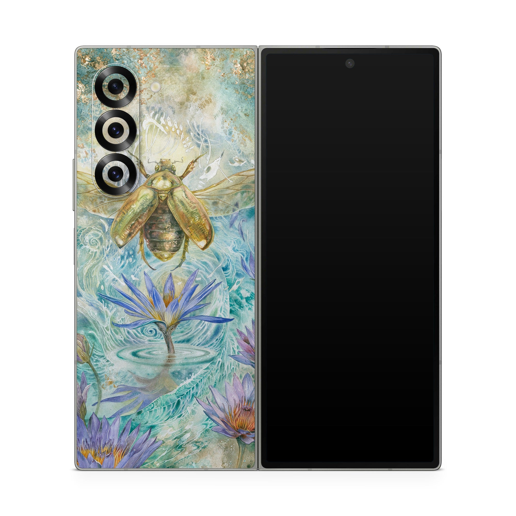 When Flowers Dream - Samsung Galaxy Z Fold6 Skin