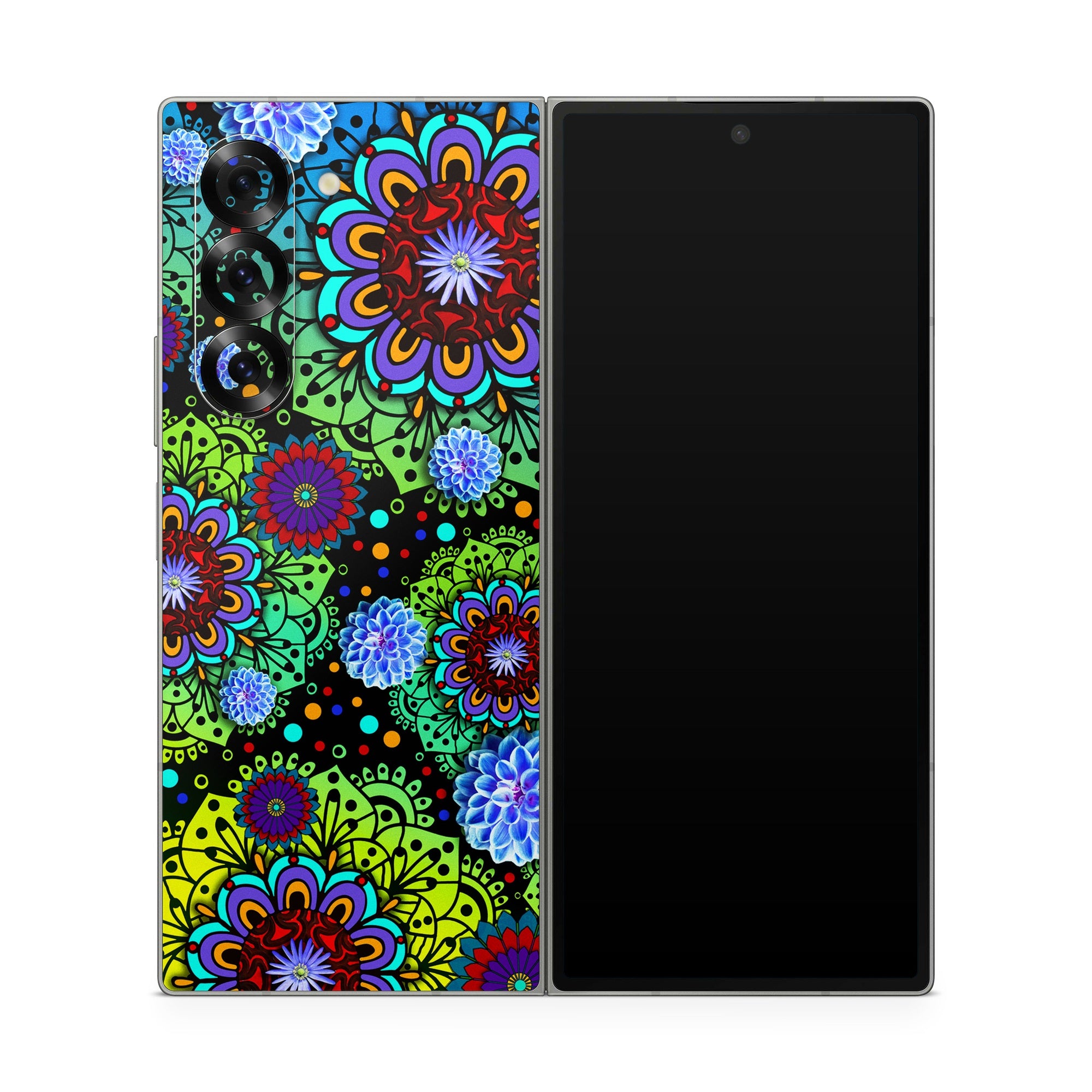 Funky Floratopia - Samsung Galaxy Z Fold6 Skin