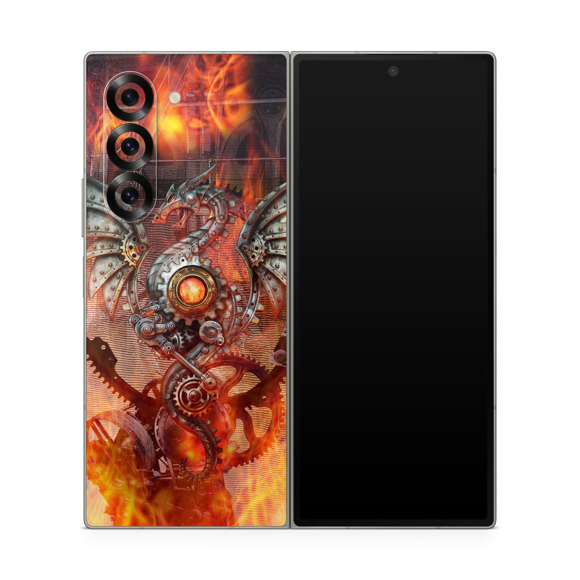 Furnace Dragon - Samsung Galaxy Z Fold6 Skin