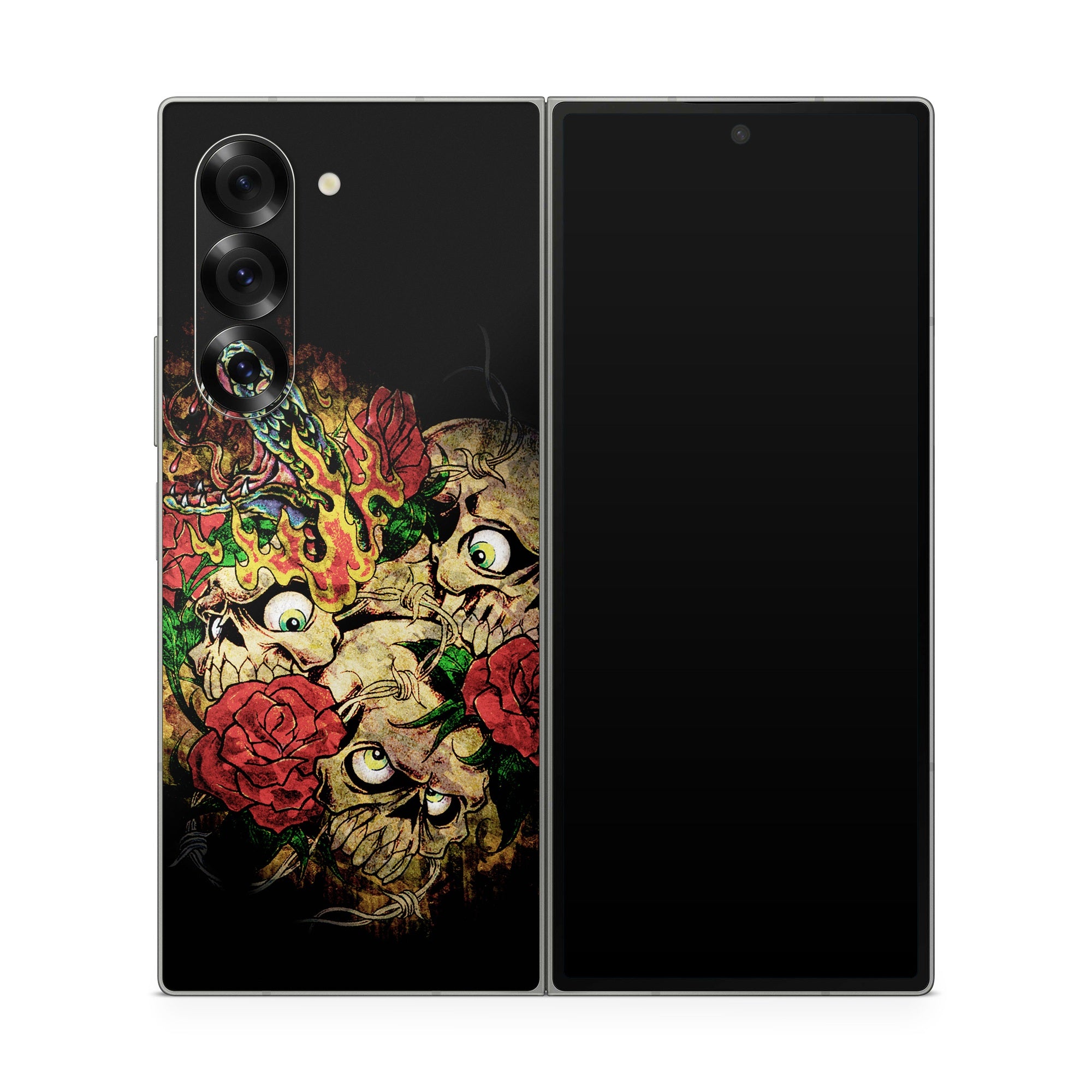 Gothic Tattoo - Samsung Galaxy Z Fold6 Skin