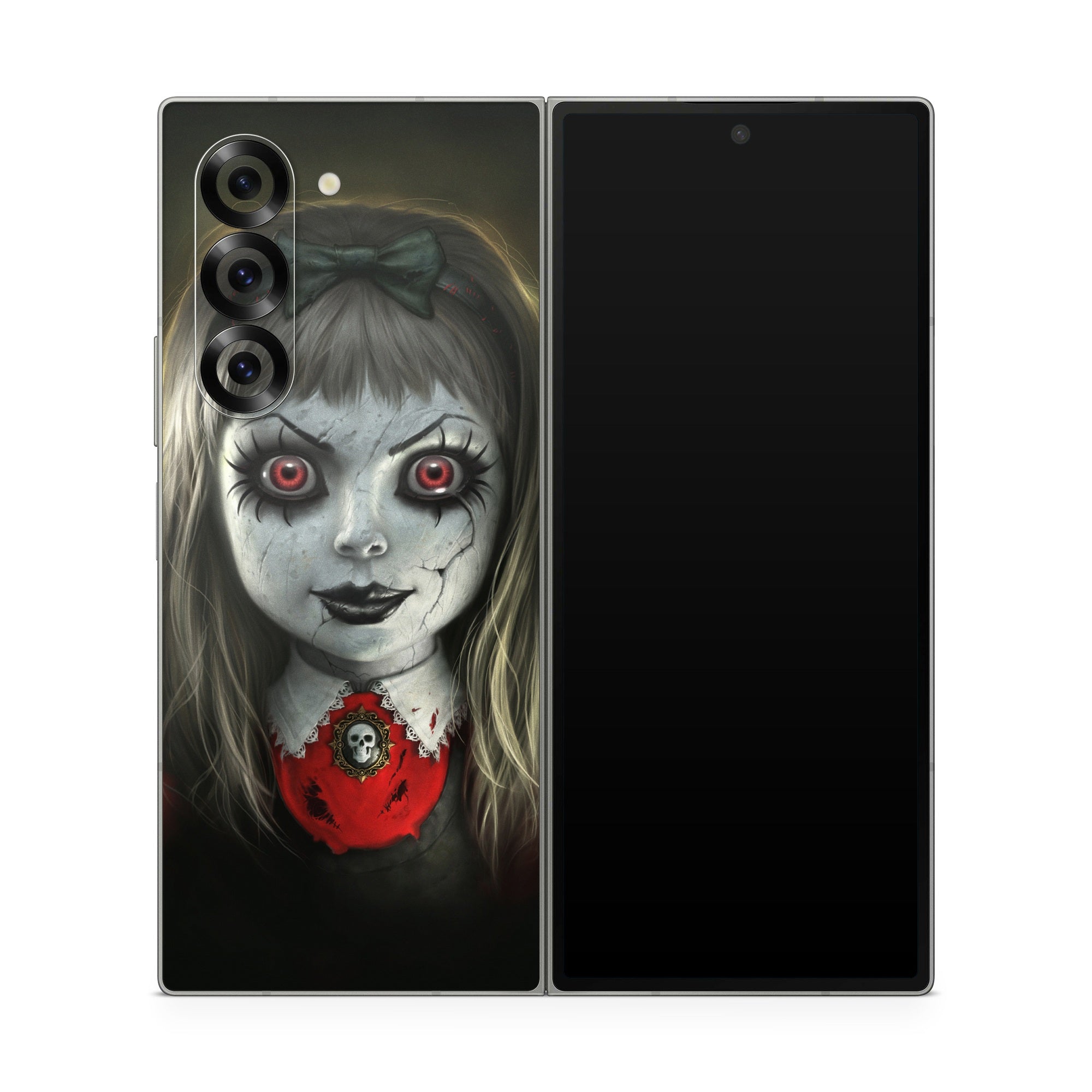 Haunted Doll - Samsung Galaxy Z Fold6 Skin