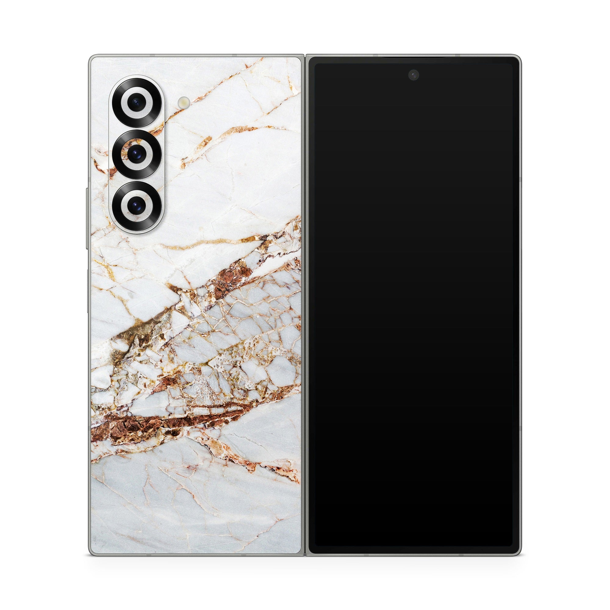 Hazel Marble - Samsung Galaxy Z Fold6 Skin