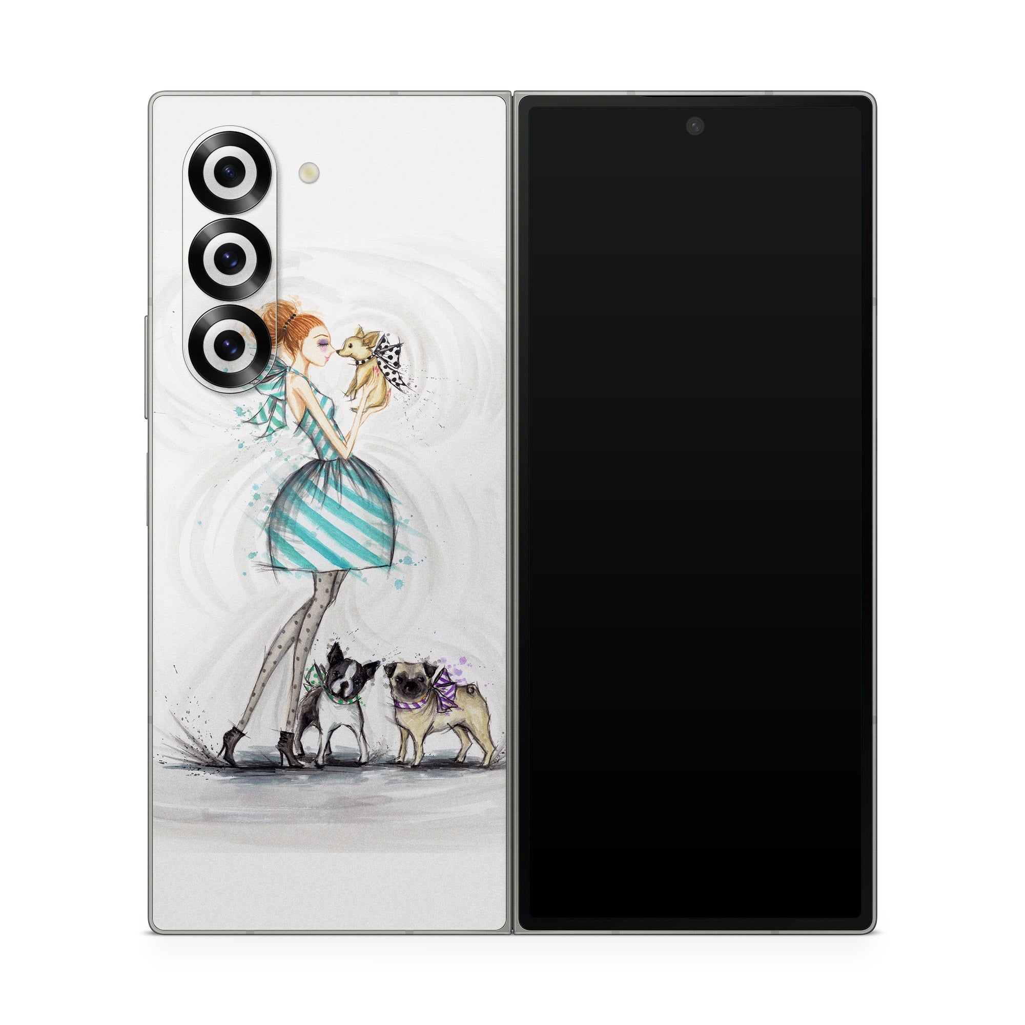 A Kiss for Dot - Samsung Galaxy Z Fold6 Skin