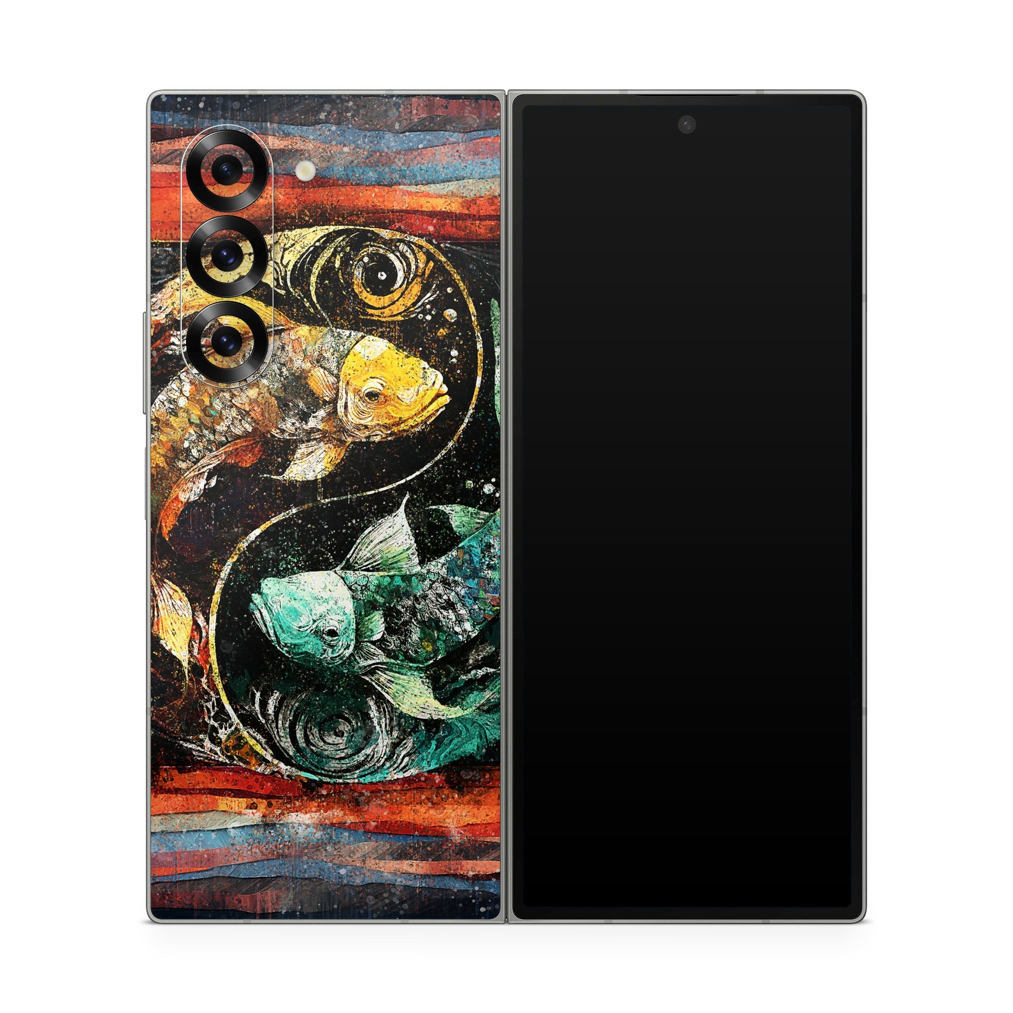 Koi Fish Yin Yang - Samsung Galaxy Z Fold6 Skin