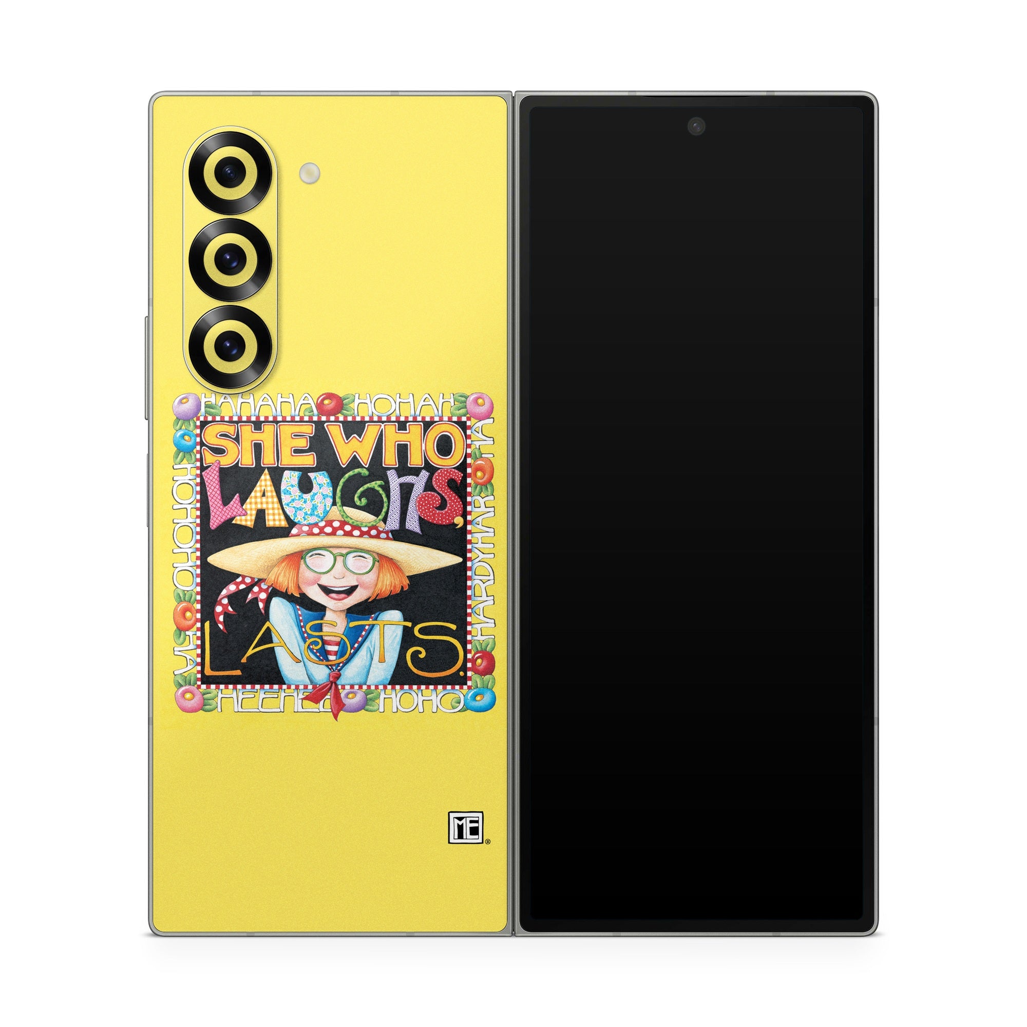 She Who Laughs - Samsung Galaxy Z Fold6 Skin