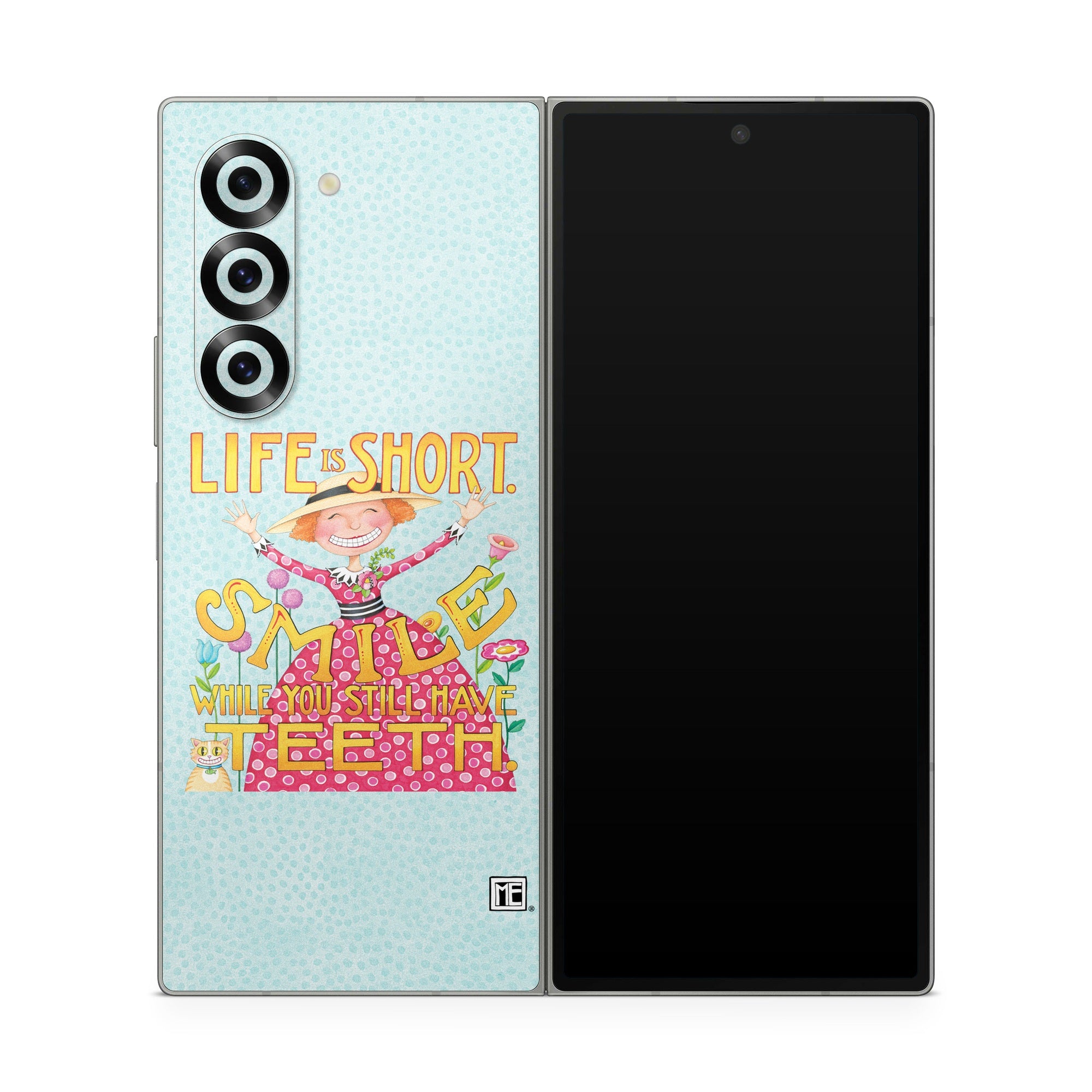 Life is Short - Samsung Galaxy Z Fold6 Skin