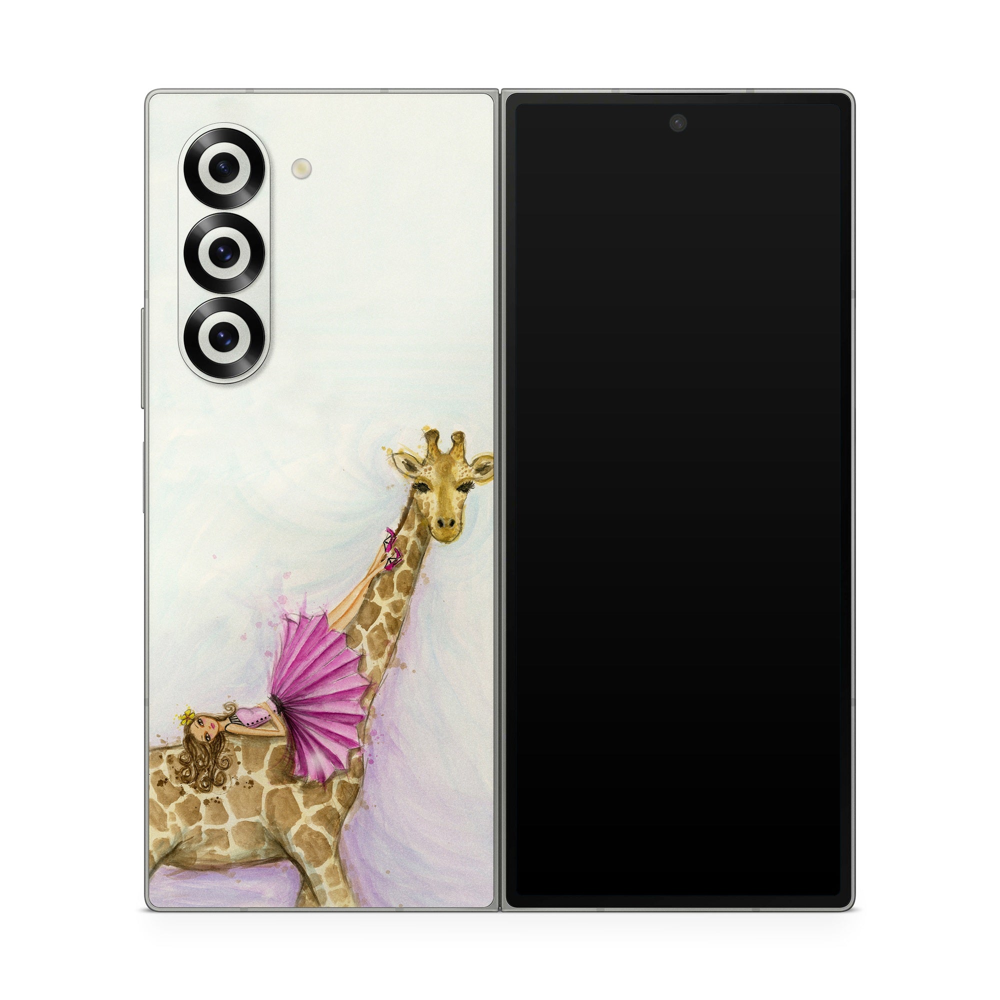 Lounge Giraffe - Samsung Galaxy Z Fold6 Skin