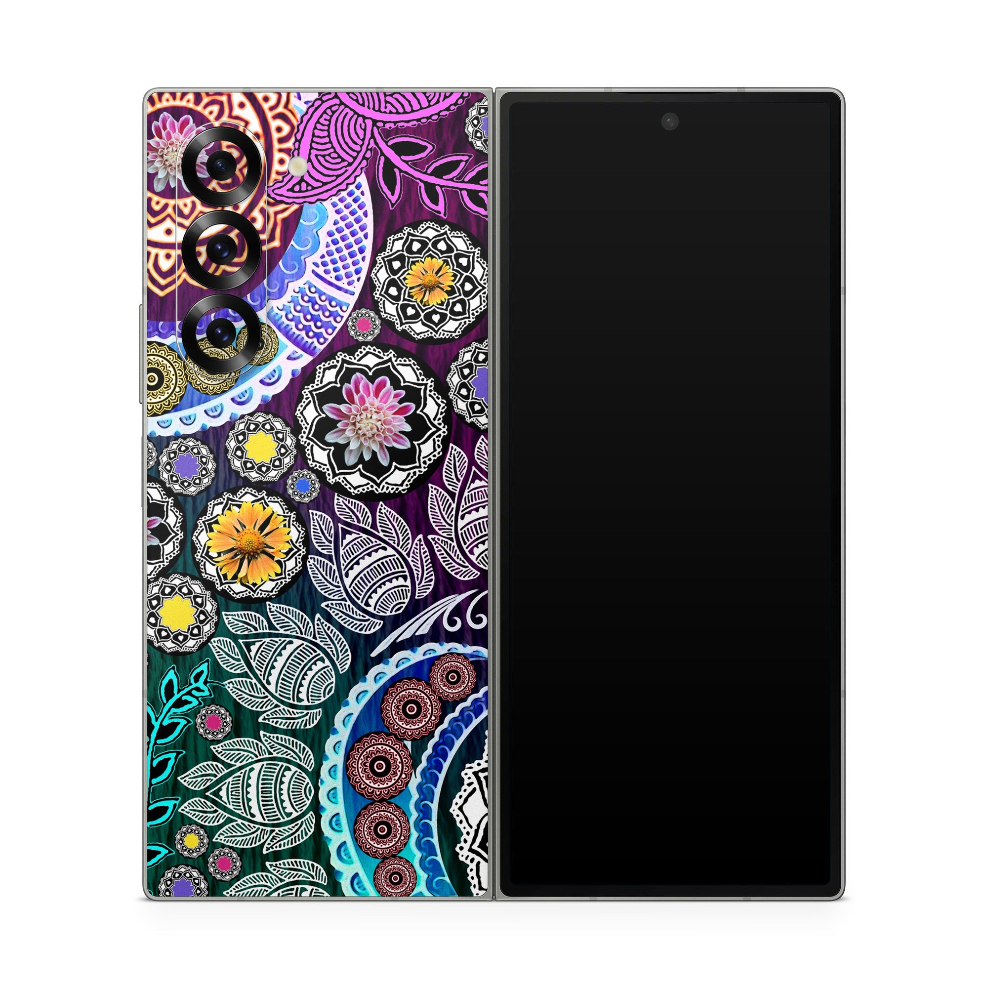 Mehndi Garden - Samsung Galaxy Z Fold6 Skin