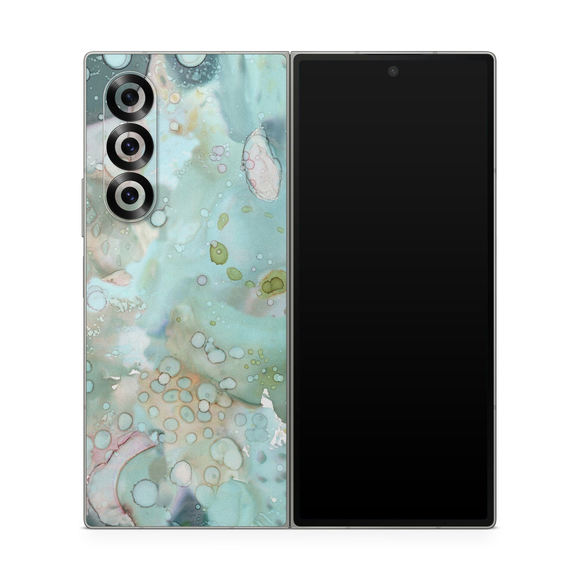 Organic In Blue - Samsung Galaxy Z Fold6 Skin