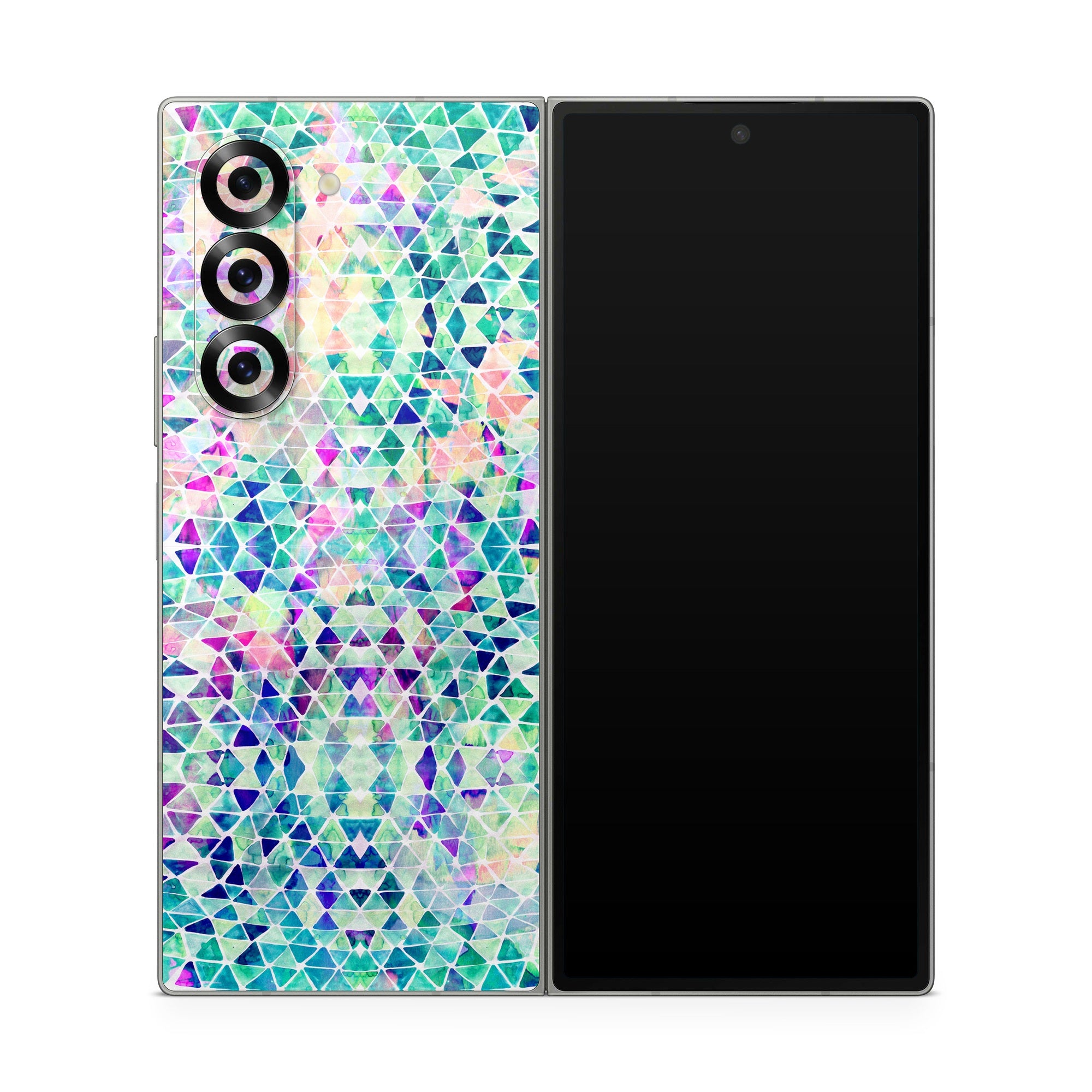 Pastel Triangle - Samsung Galaxy Z Fold6 Skin