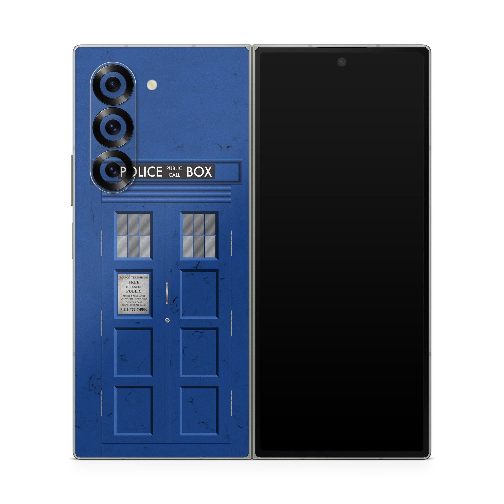 Police Box - Samsung Galaxy Z Fold6 Skin