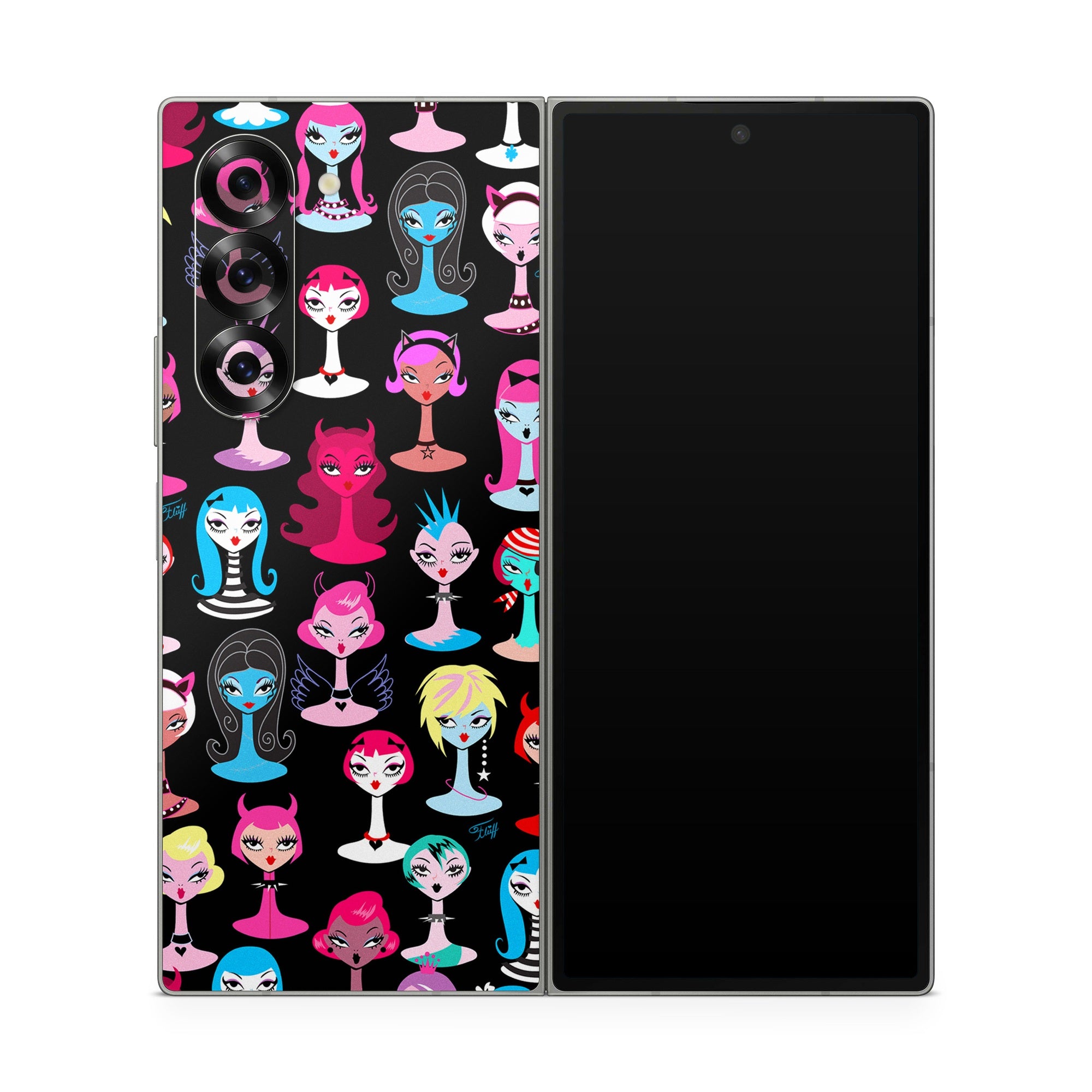 Punky Goth Dollies - Samsung Galaxy Z Fold6 Skin