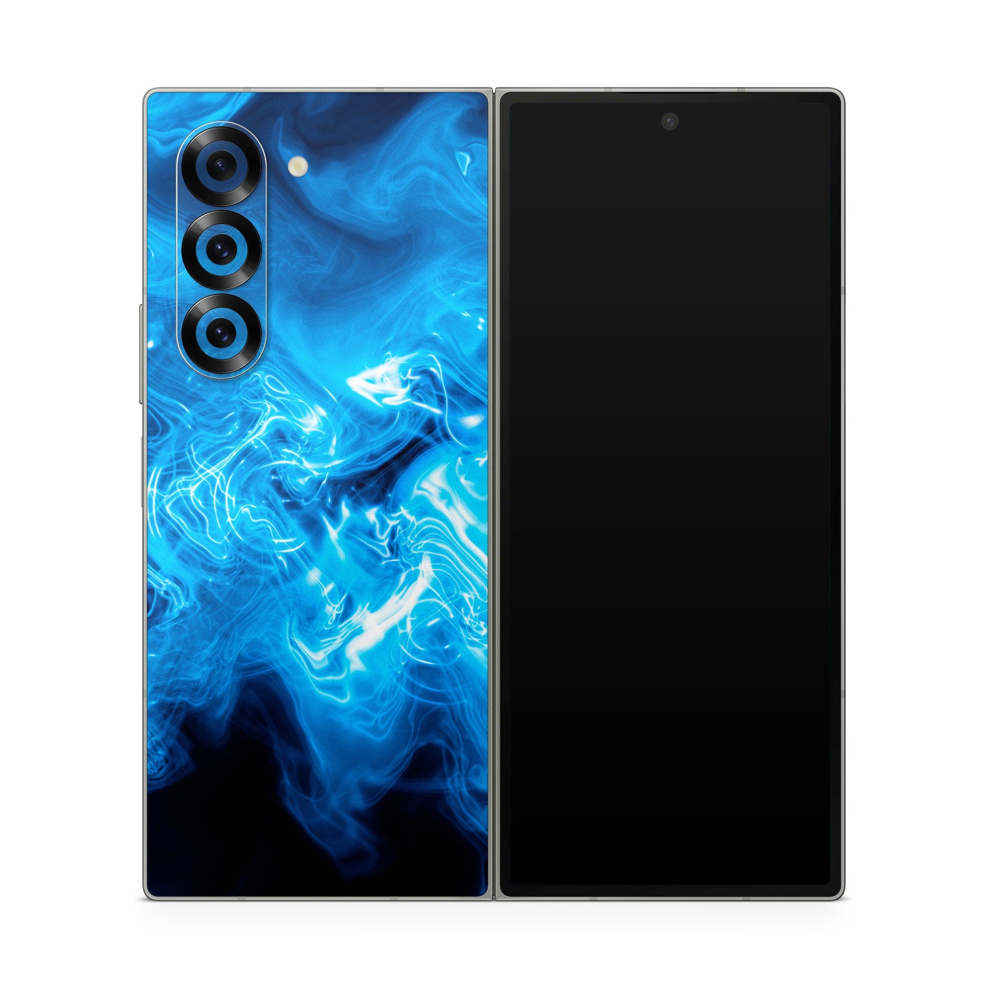 Blue Quantum Waves - Samsung Galaxy Z Fold6 Skin