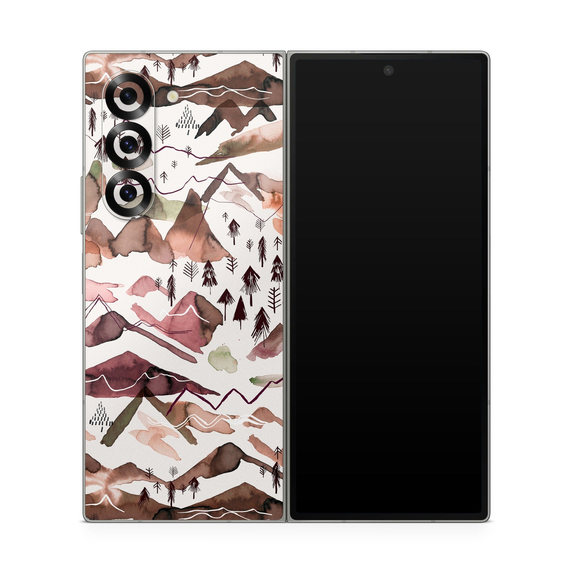 Red Mountains - Samsung Galaxy Z Fold6 Skin