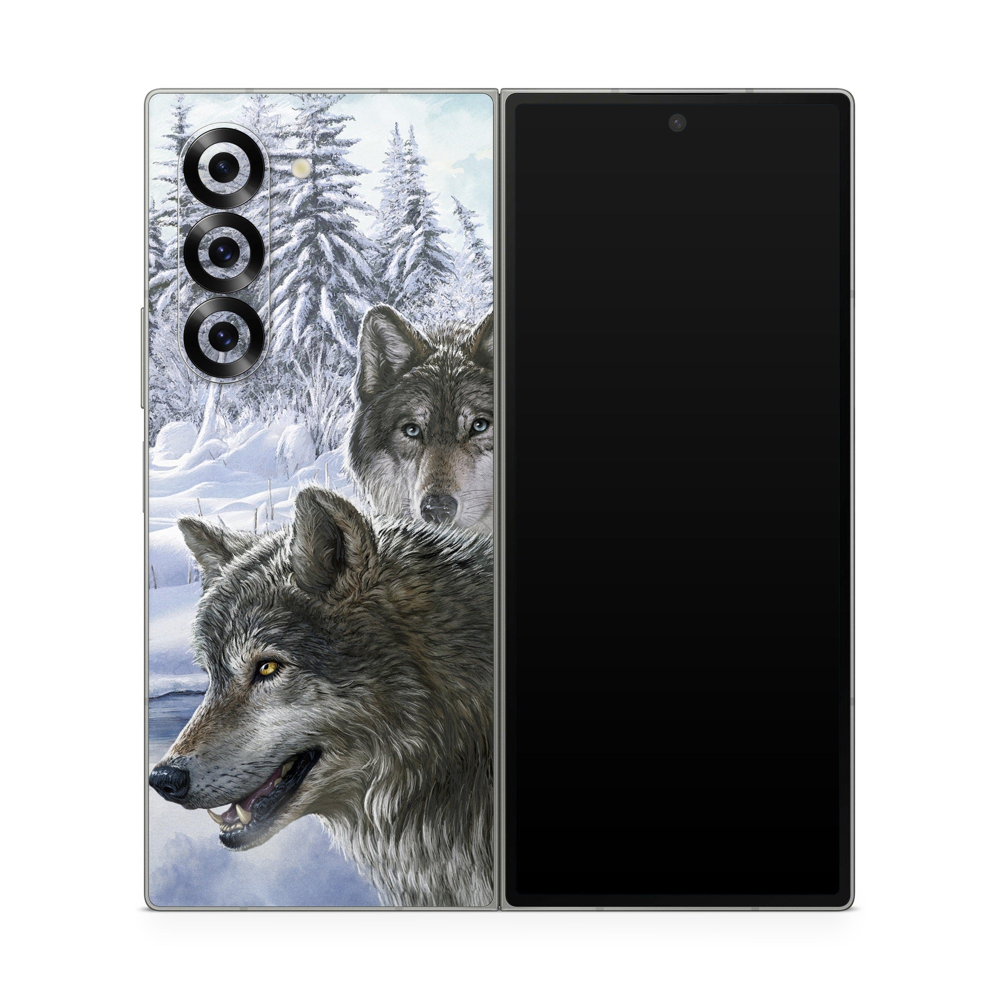 Snow Wolves - Samsung Galaxy Z Fold6 Skin