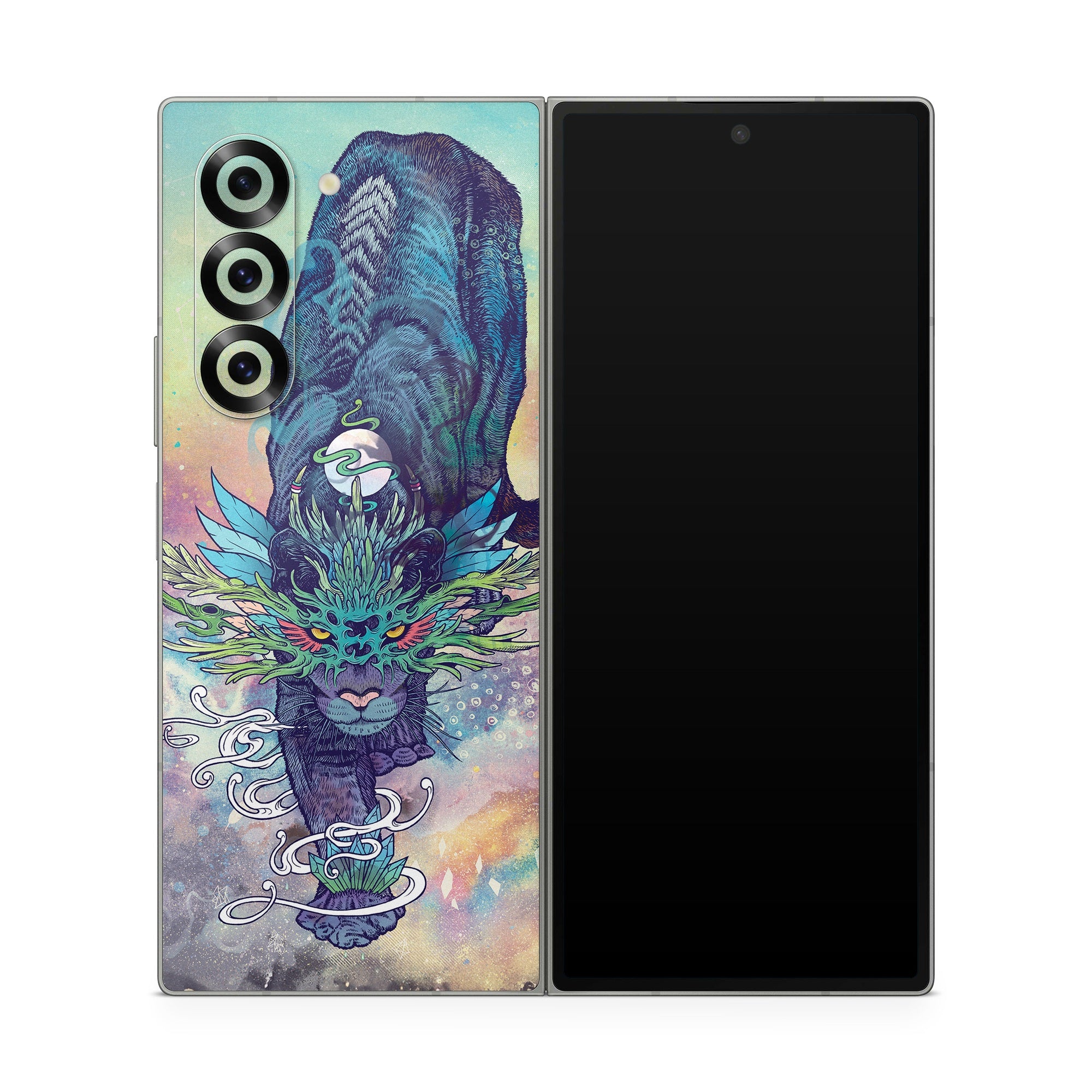 Spectral Cat - Samsung Galaxy Z Fold6 Skin