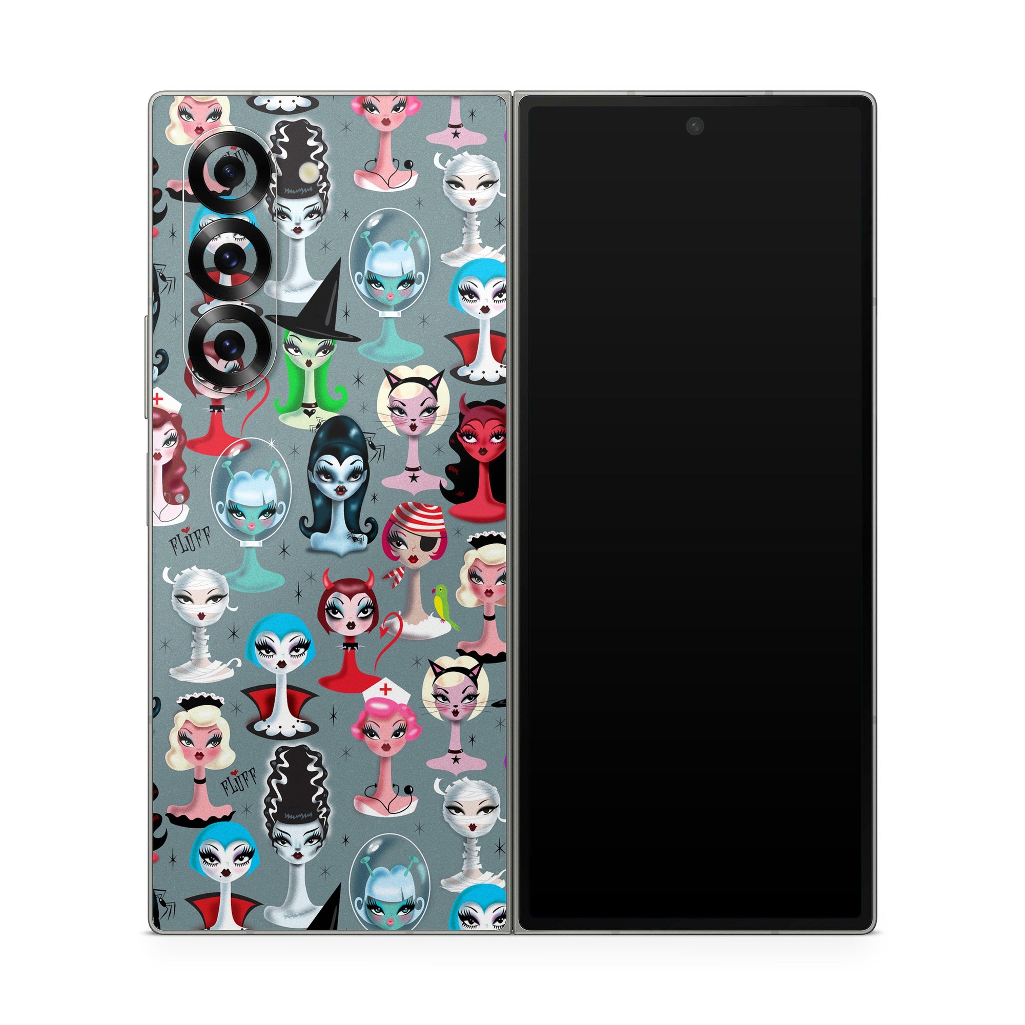 Spooky Dolls - Samsung Galaxy Z Fold6 Skin